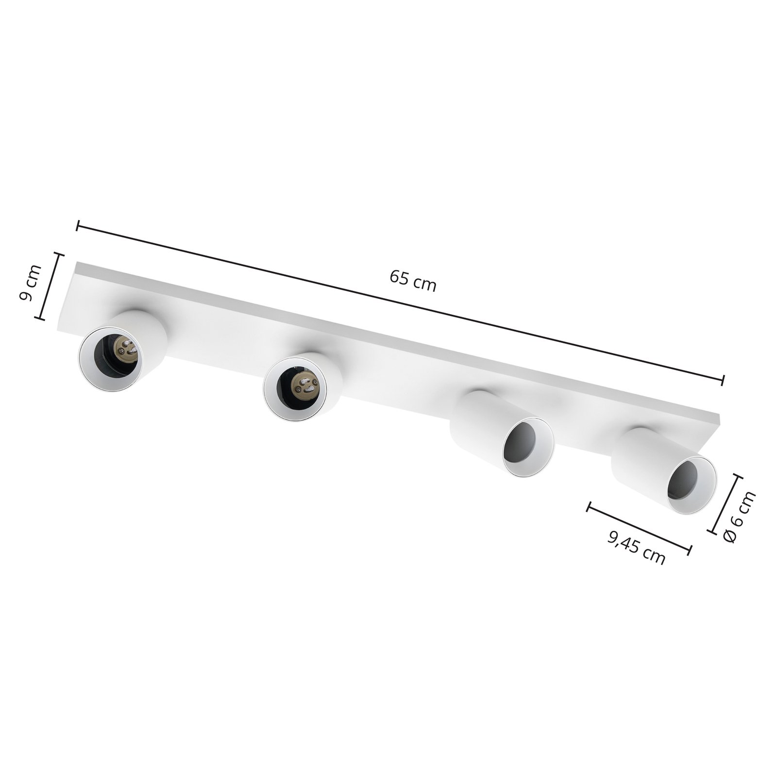 Brinja 4 Ceiling Lamp White - Arcchio