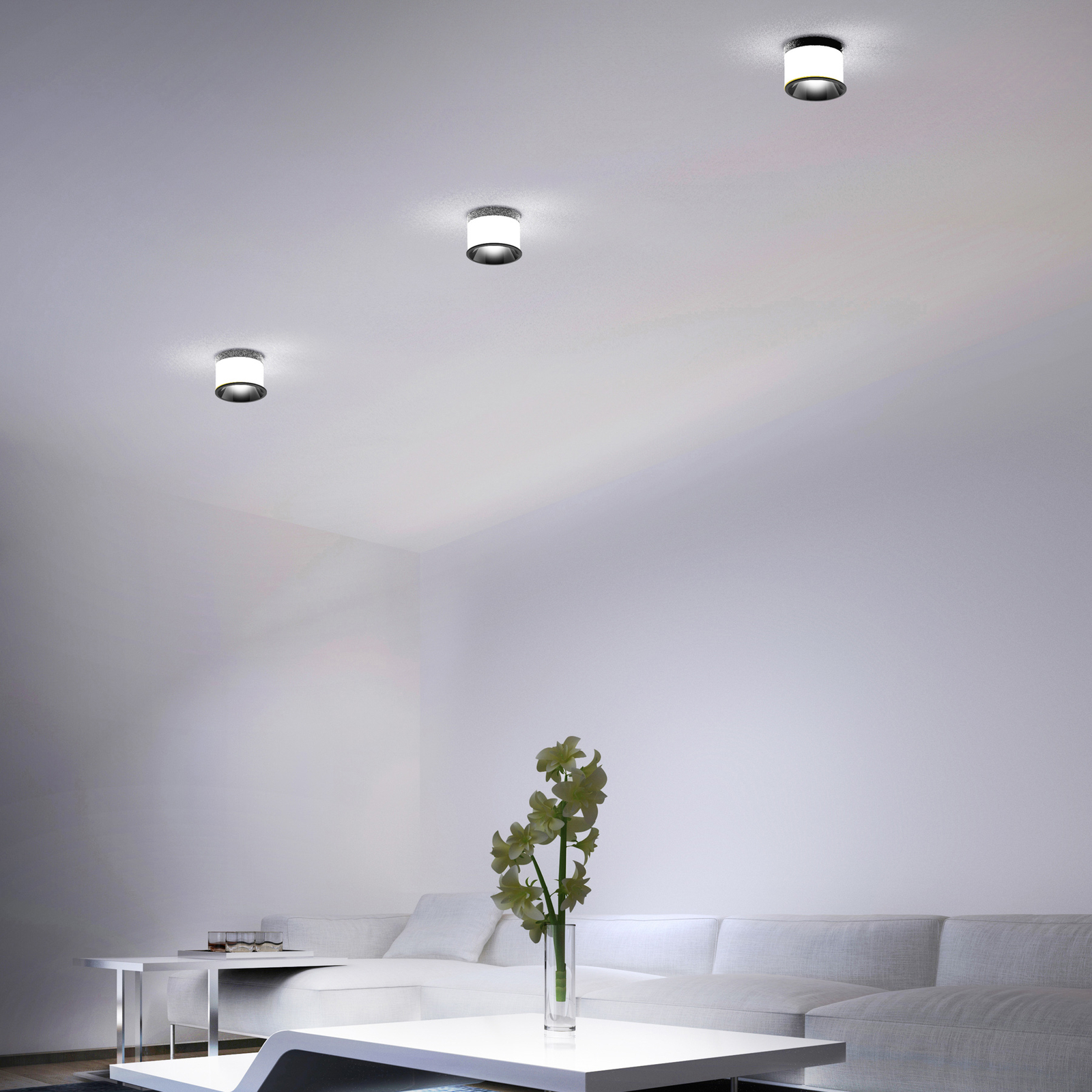 Molto Luce Dark Night 840 Casambi weiß/schwarz