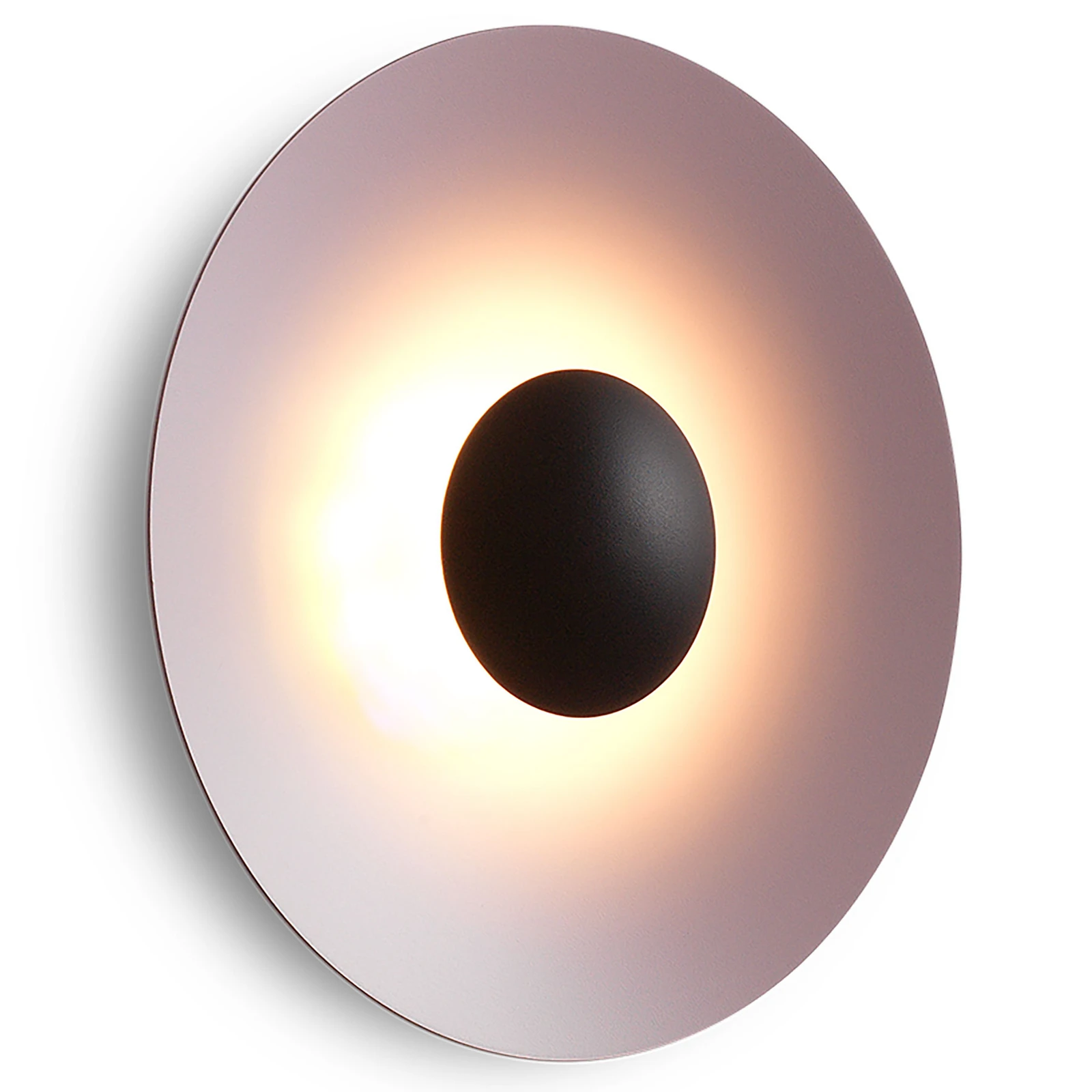 MARSET Ginger 42C LED-Wandlampe Ø42cm lila
