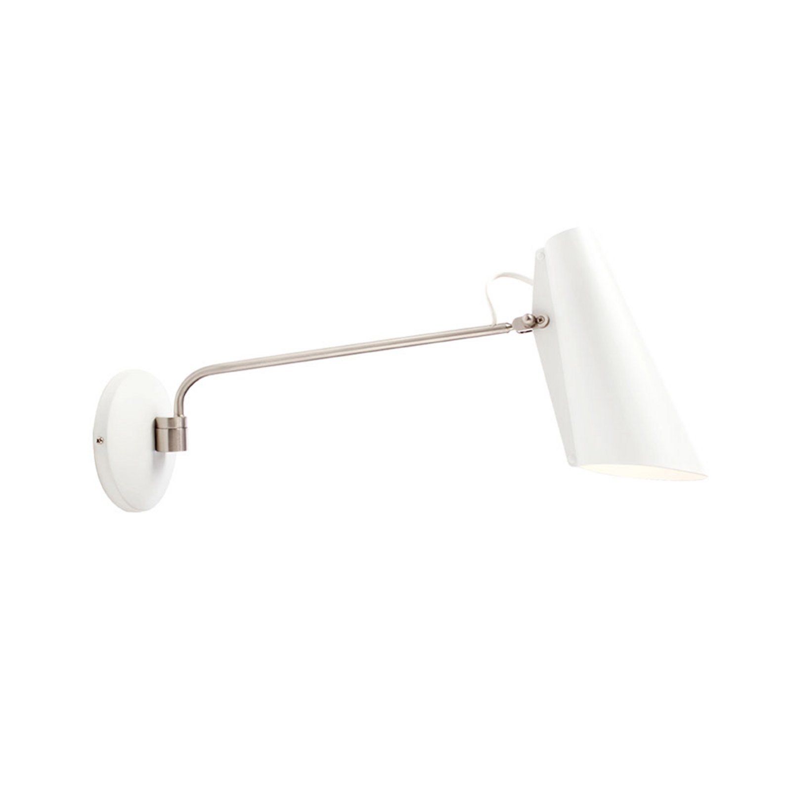 Birdy Wall Lamp White/Chrome - Northern