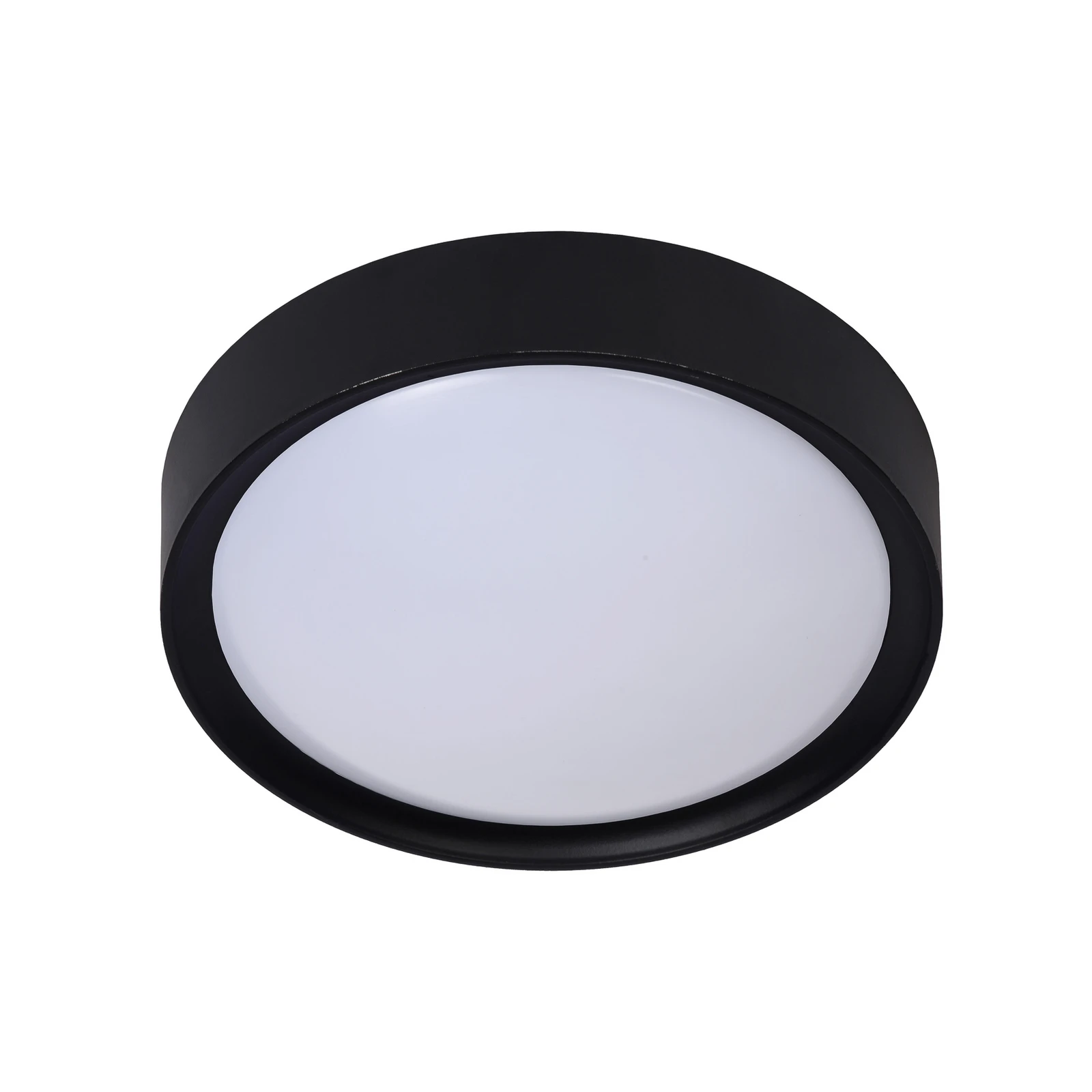 Plafonnier Lex, rond, Ø 25 cm, noir