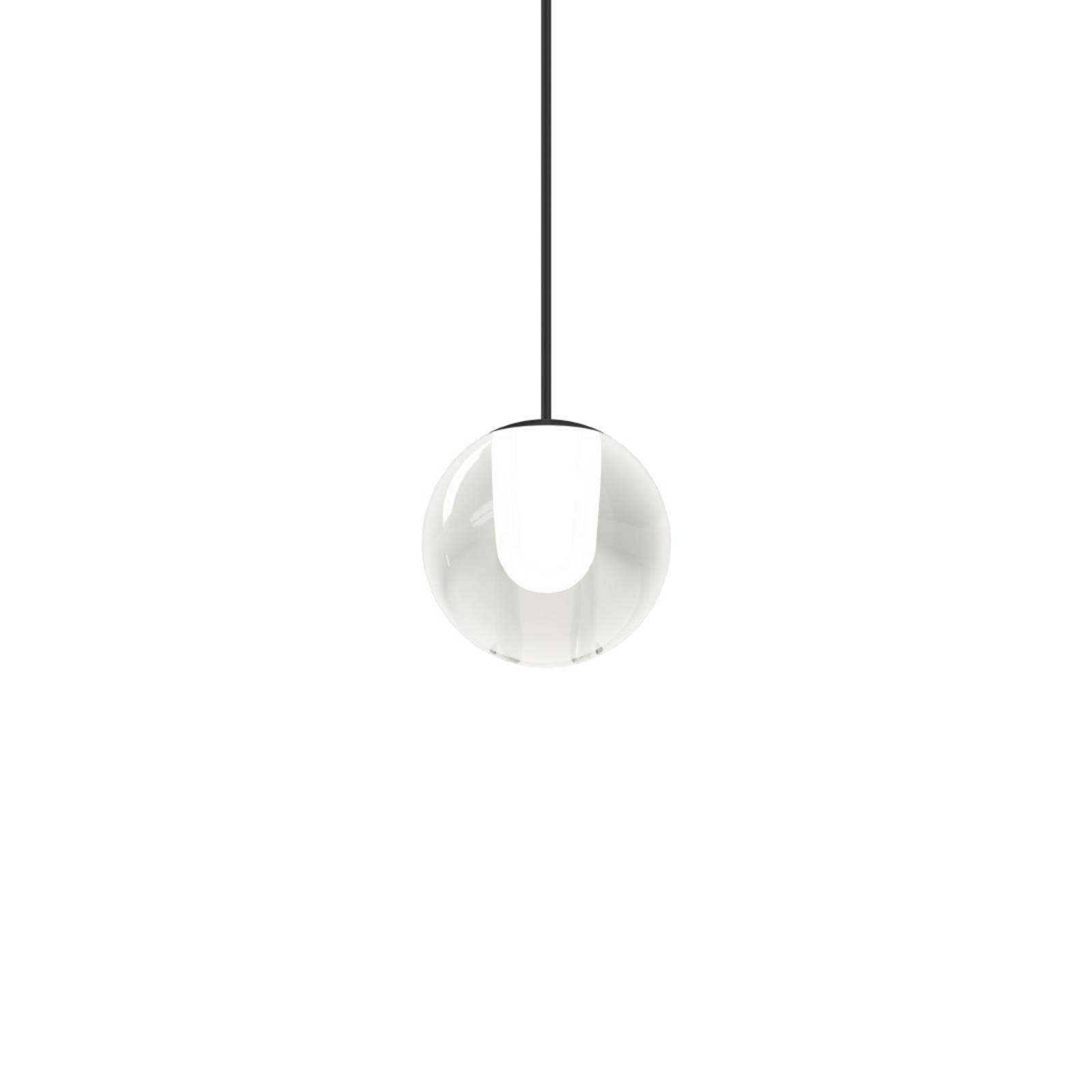 Levně Wever & Ducré Lighting WEVER & DUCRÉ LED závěsné světlo Oplia 1.0, matná černá, 2 700 K