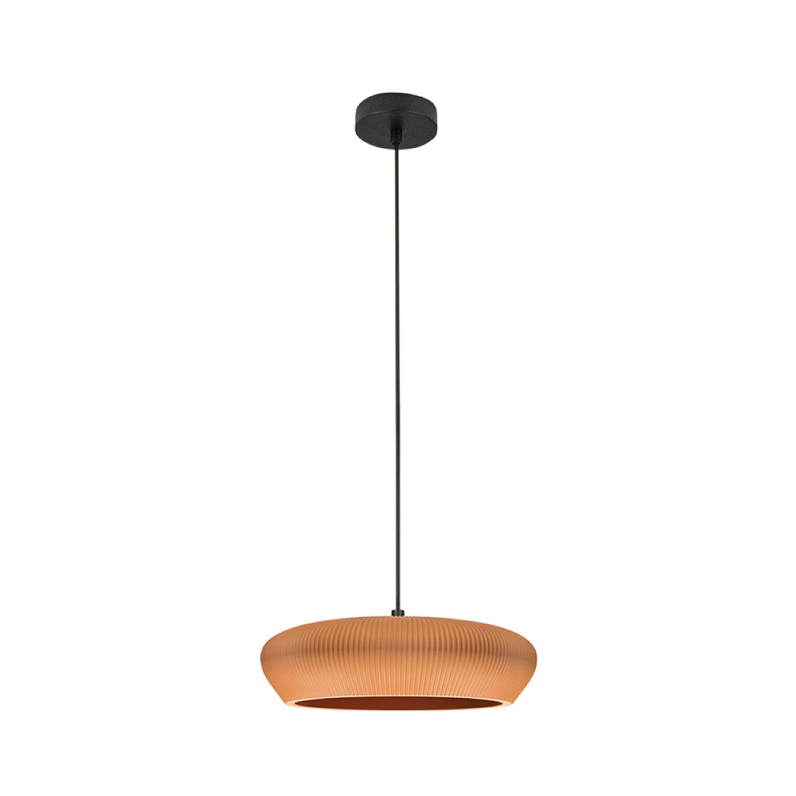 Hängeleuchte 2591, terrakotta, Ø 29 cm, Ton, G9