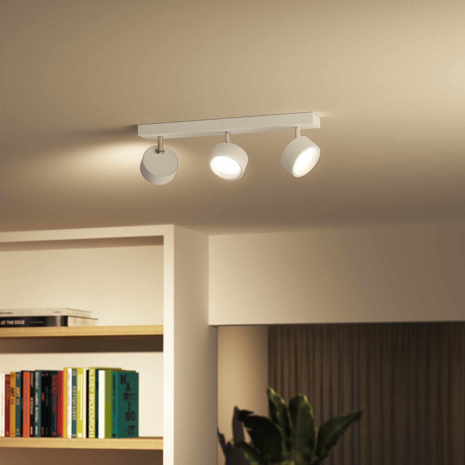 Bracia LED-Deckenspot 3-flammig, weiß - Philips