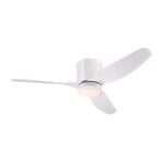 Ventilador de teto LED Carla silencioso, 117 cm, branco - Westinghouse