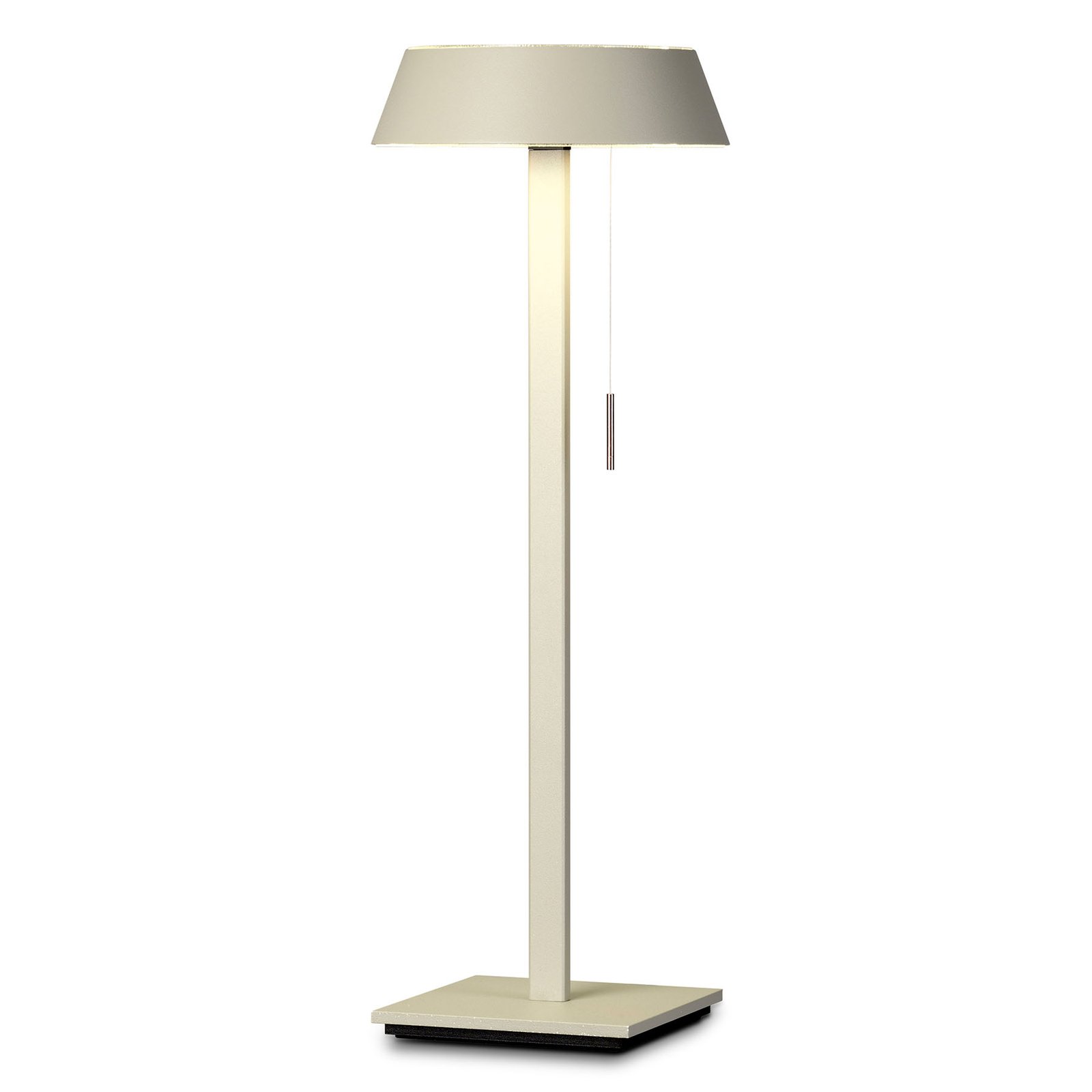 OLIGO Glance lampă de masă LED cașmir