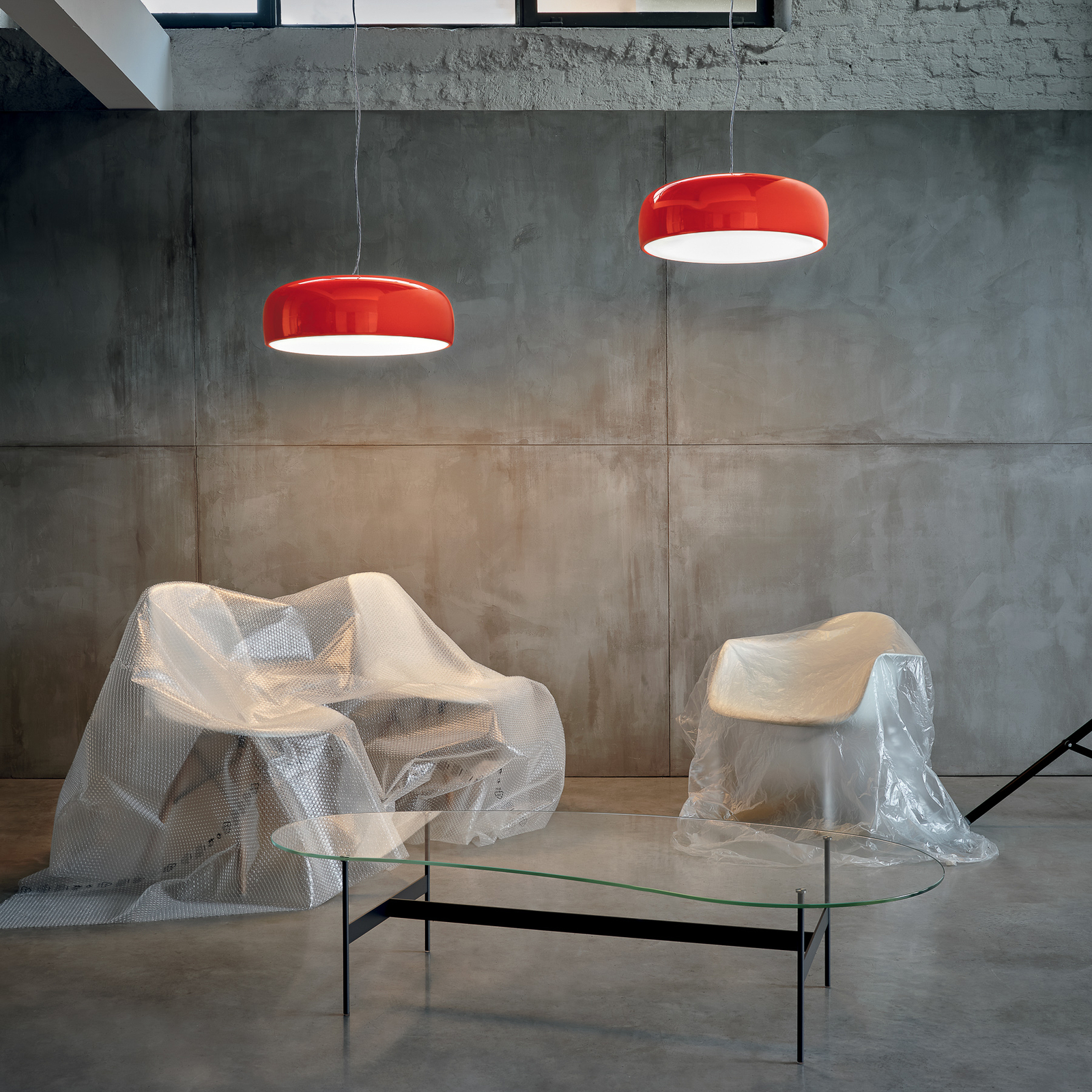 Smithfield S Pro Pendelleuchte Red - Flos