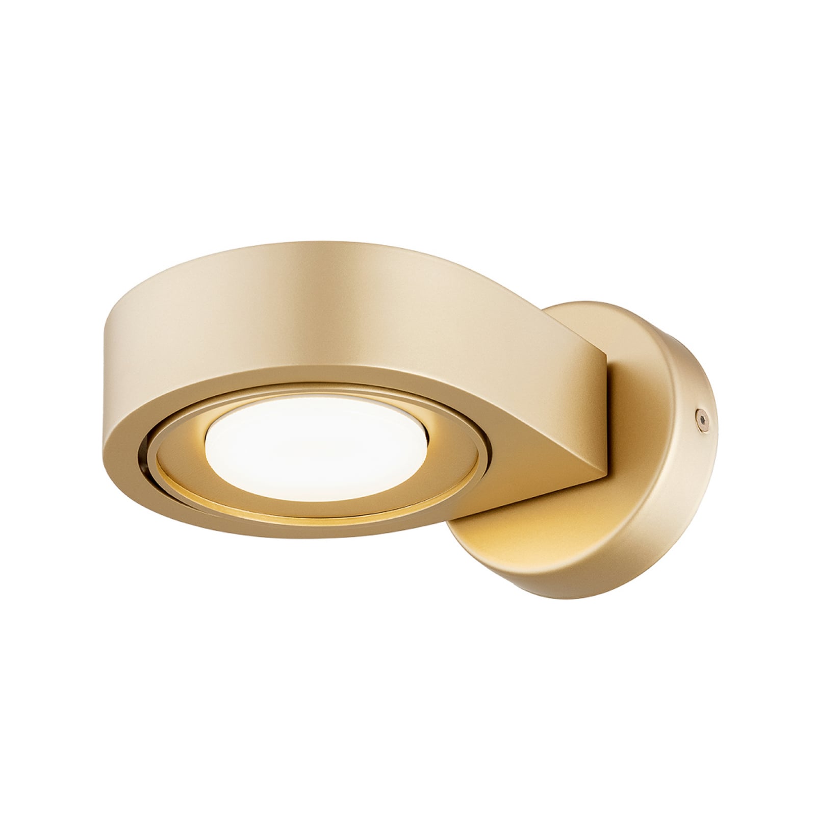 Foco de pared Lili, dorado, Ø 14 cm, GX53 Foco de pared Lili, dorado, Ø 14 cm, GX53