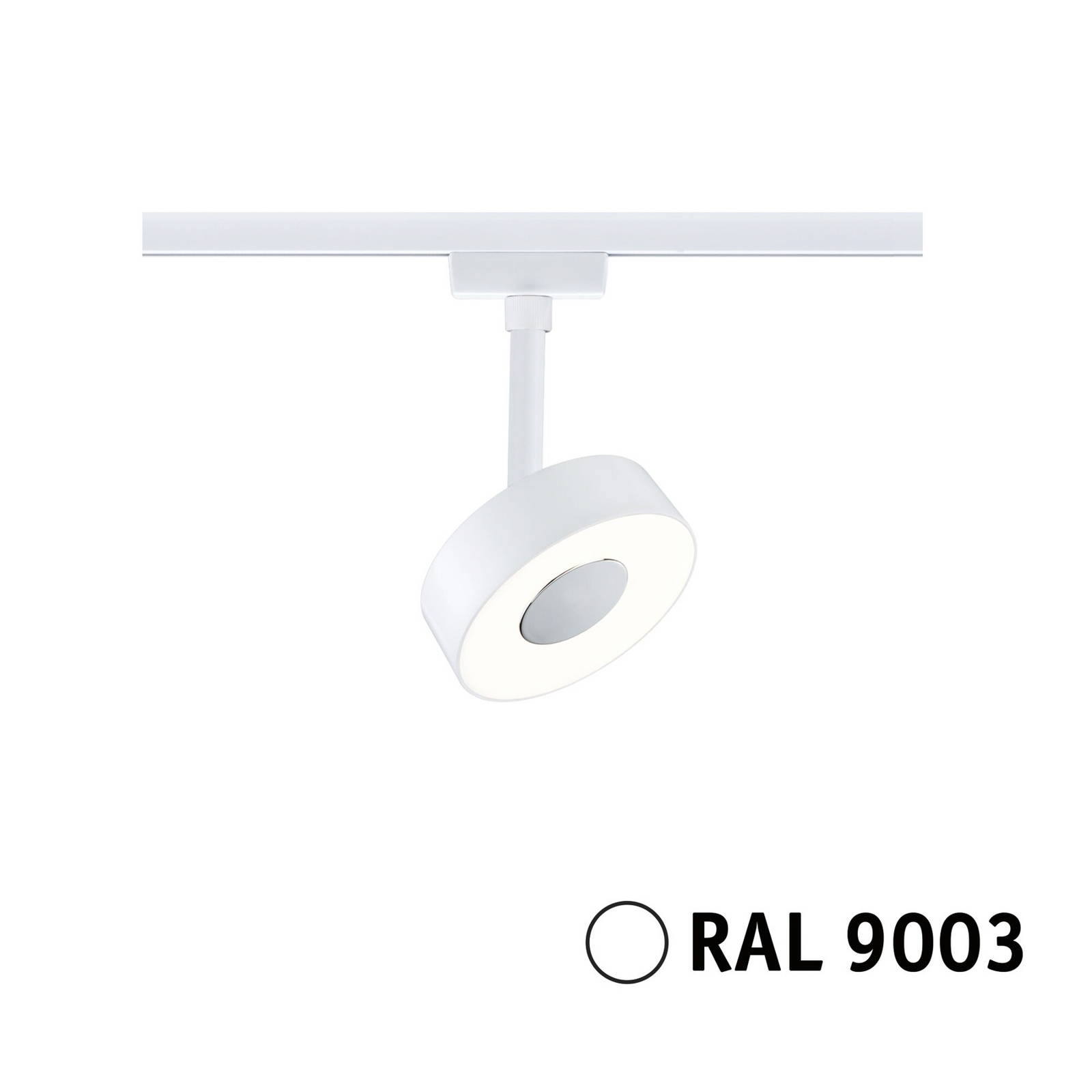 Foco LED Paulmann URail Circle atenuable 3000 K blanco señal