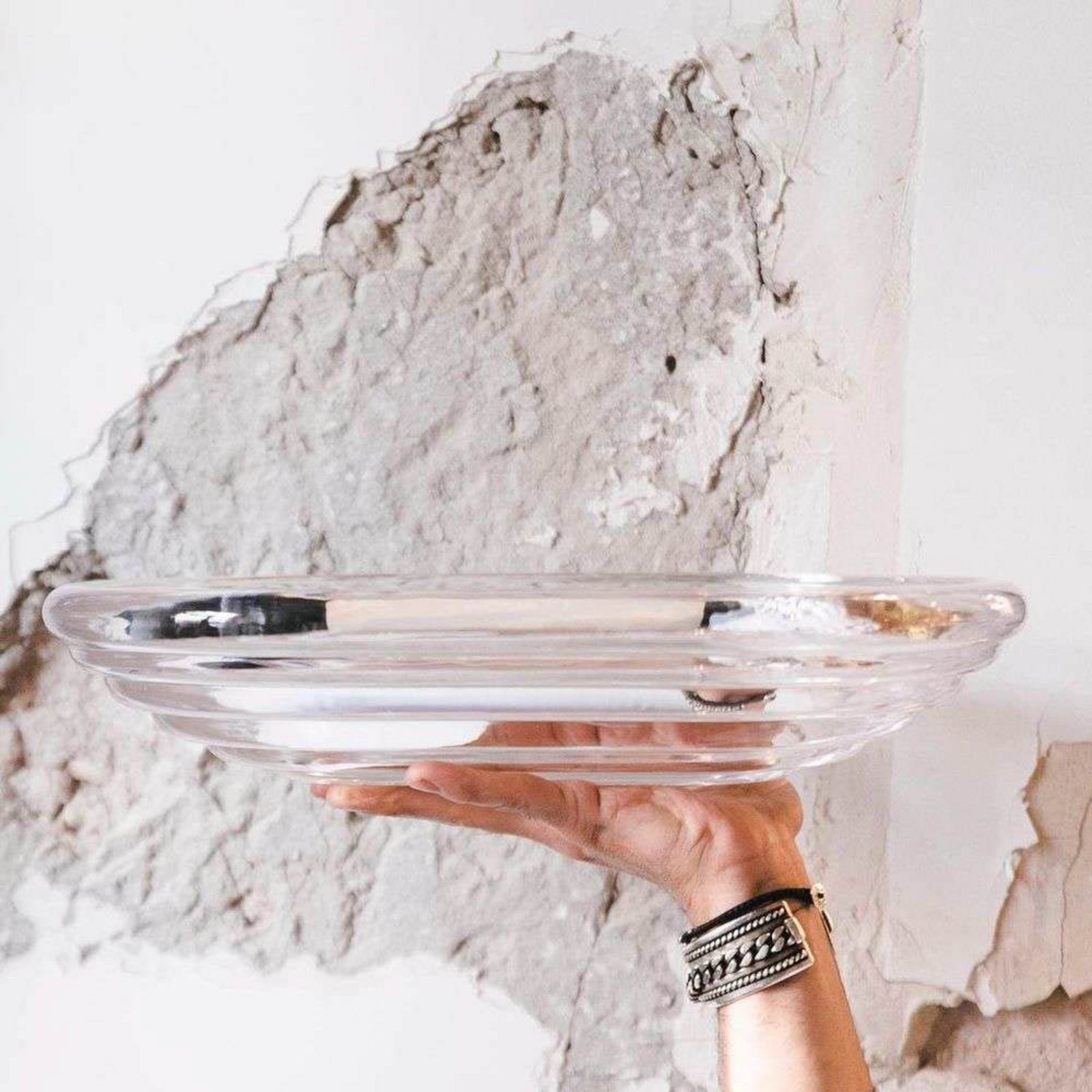 Press Schale Large Clear - Tom Dixon