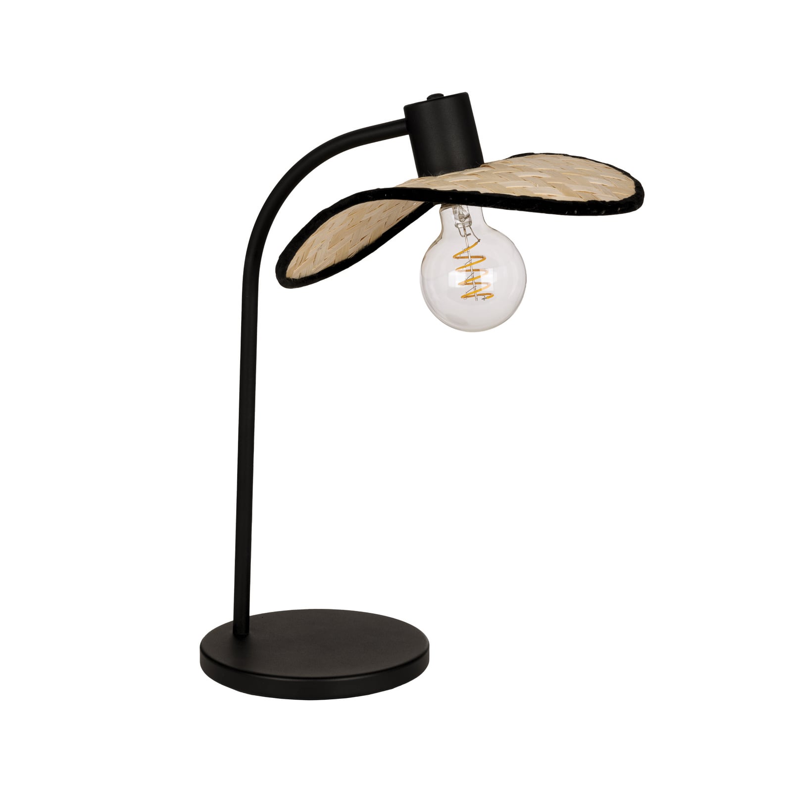 Bordslampa Marywell, naturbambu, höjd 47 cm, E27