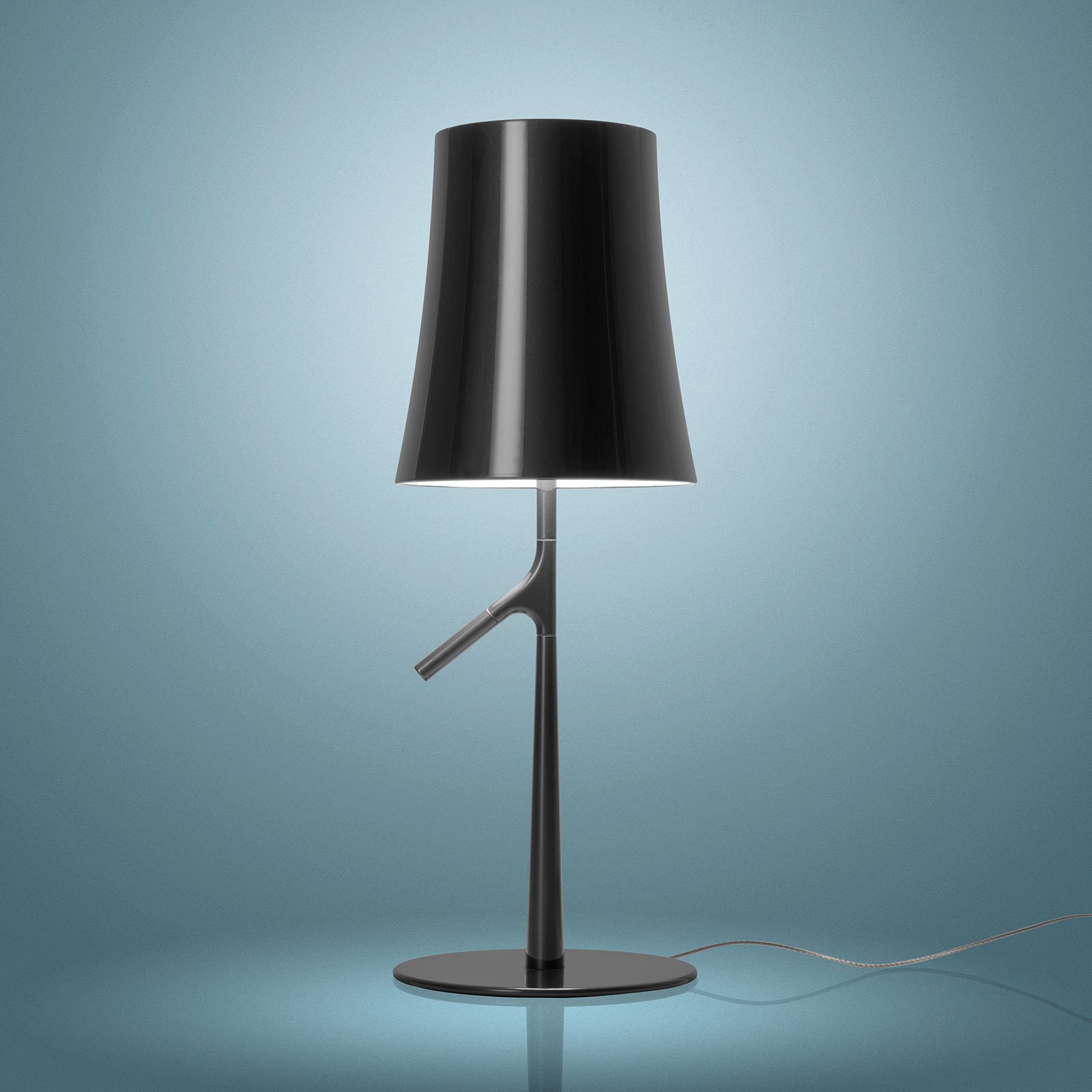 Foscarini Birdie LED piccola table lamp, graphite