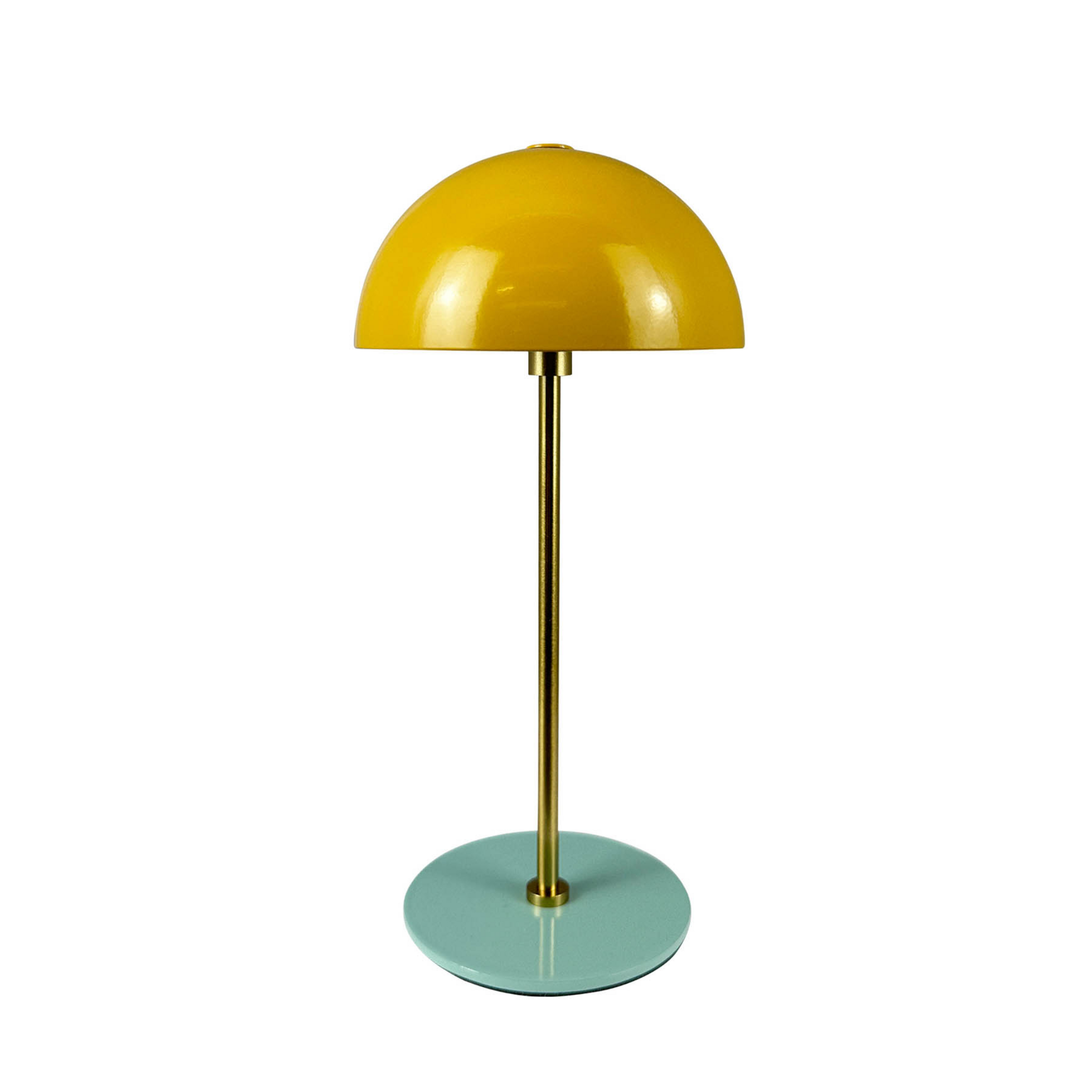 Lampada da tavolo LED ricaricabile Along, curry, set da 2 - Dyberg Larsen