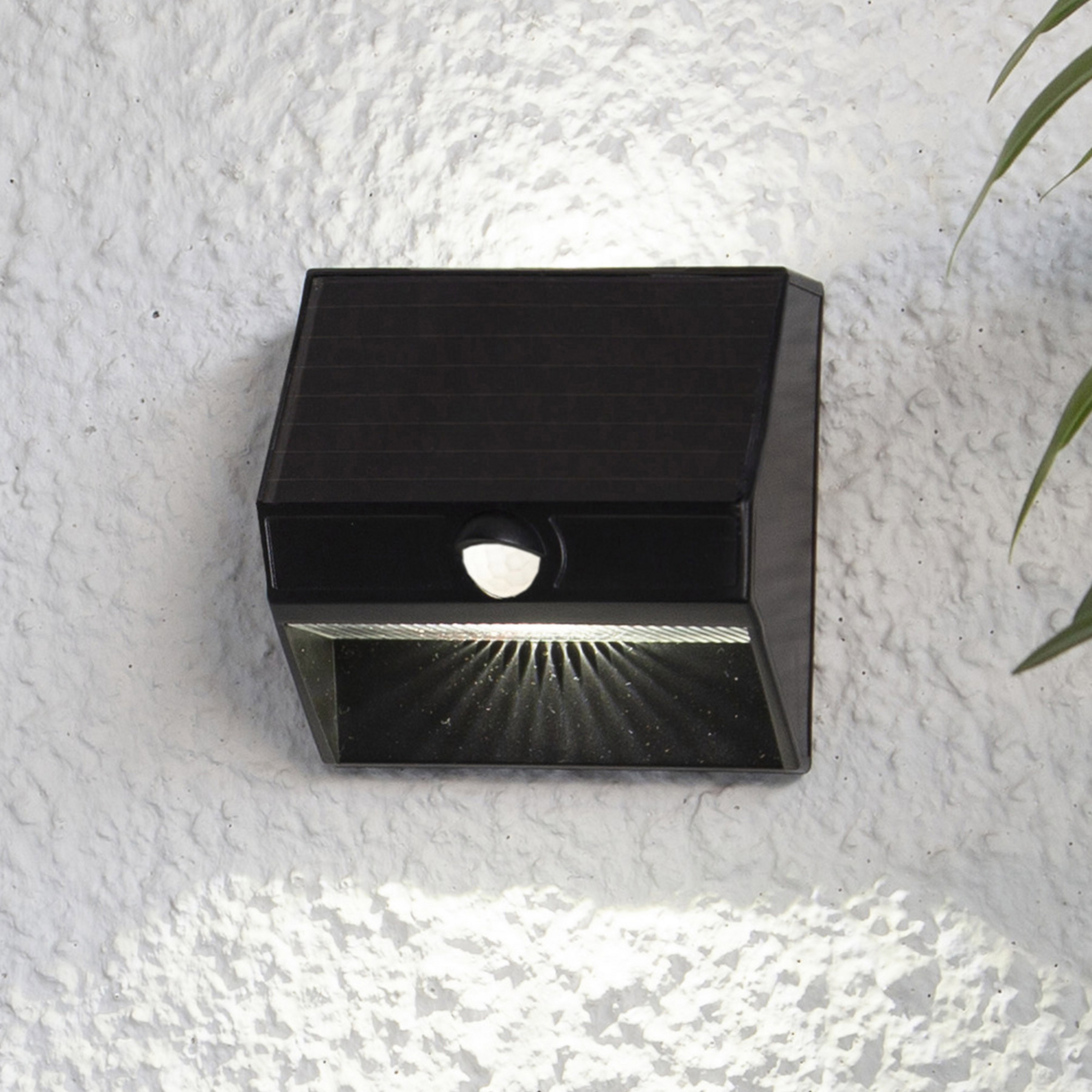 LED-Solarwandleuchte Wally mit Up- und Downlight