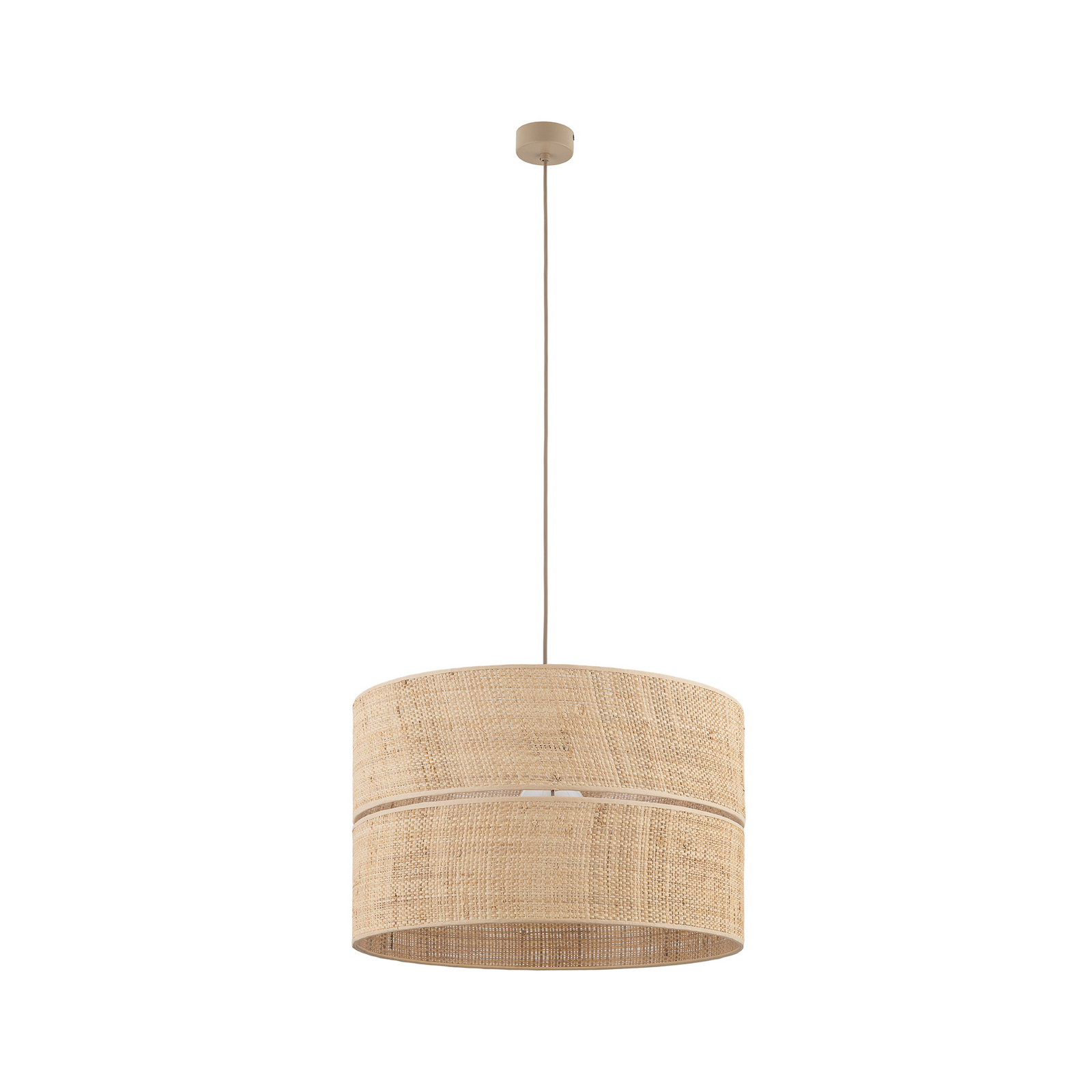 Calma lógó világítás, 1 izzó, bézs, raph, Ø 50 cm, E27