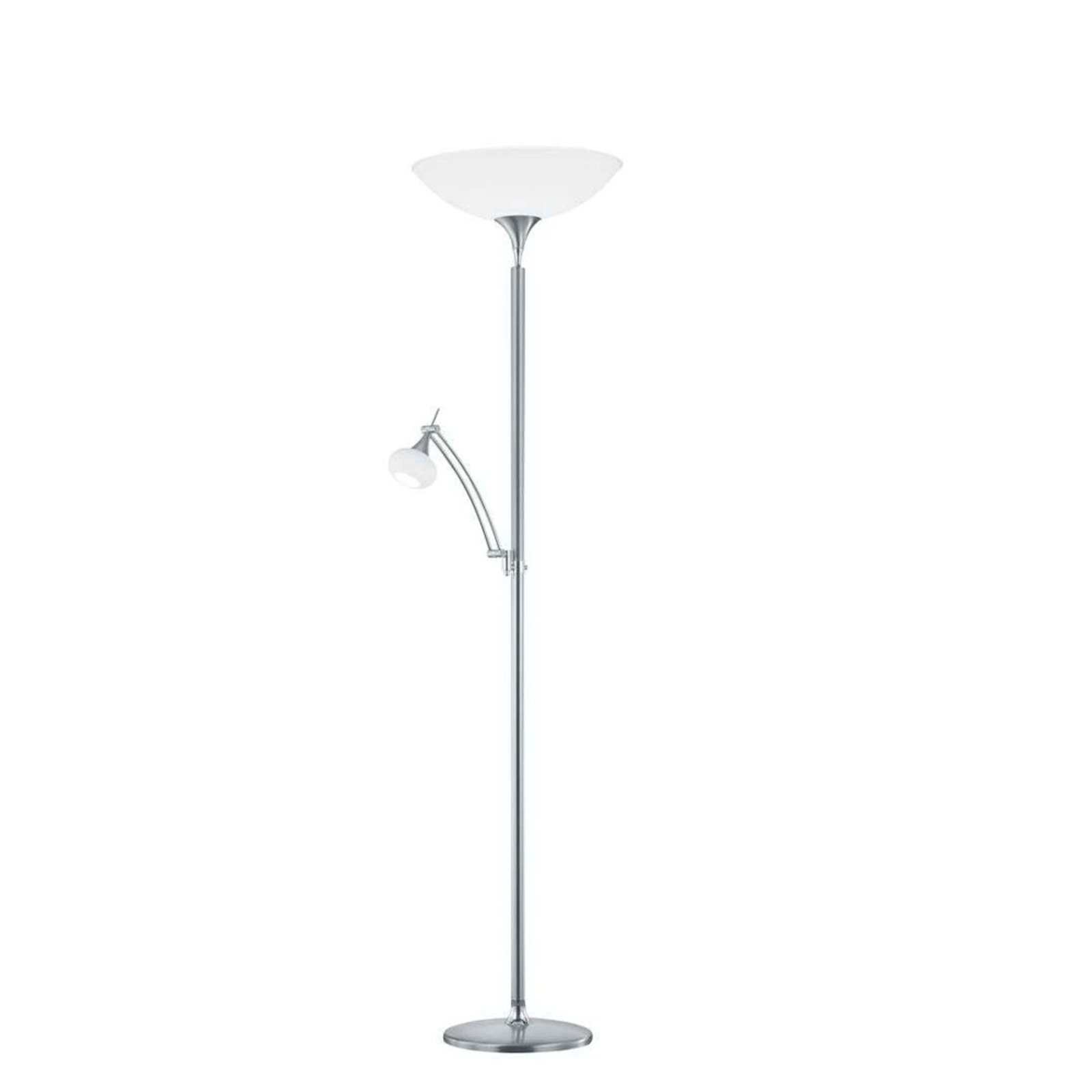 Opera Up/Down Floor Lamp Matt Nickel - Bankamp