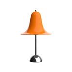 Lampada da tavolo Verpan Pantop, arancione, altezza 23 cm, metallo, E14