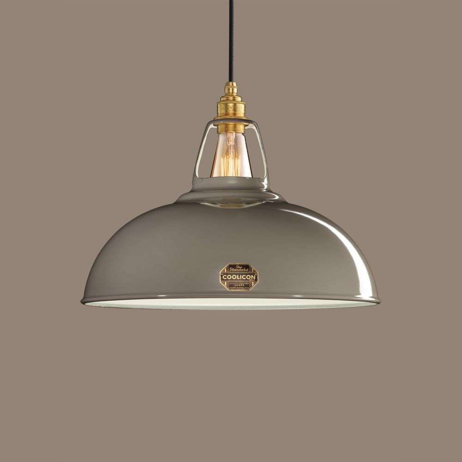 Stor pendellampe i design fra 1933, Original Grey Coolicon - Stue - Metal