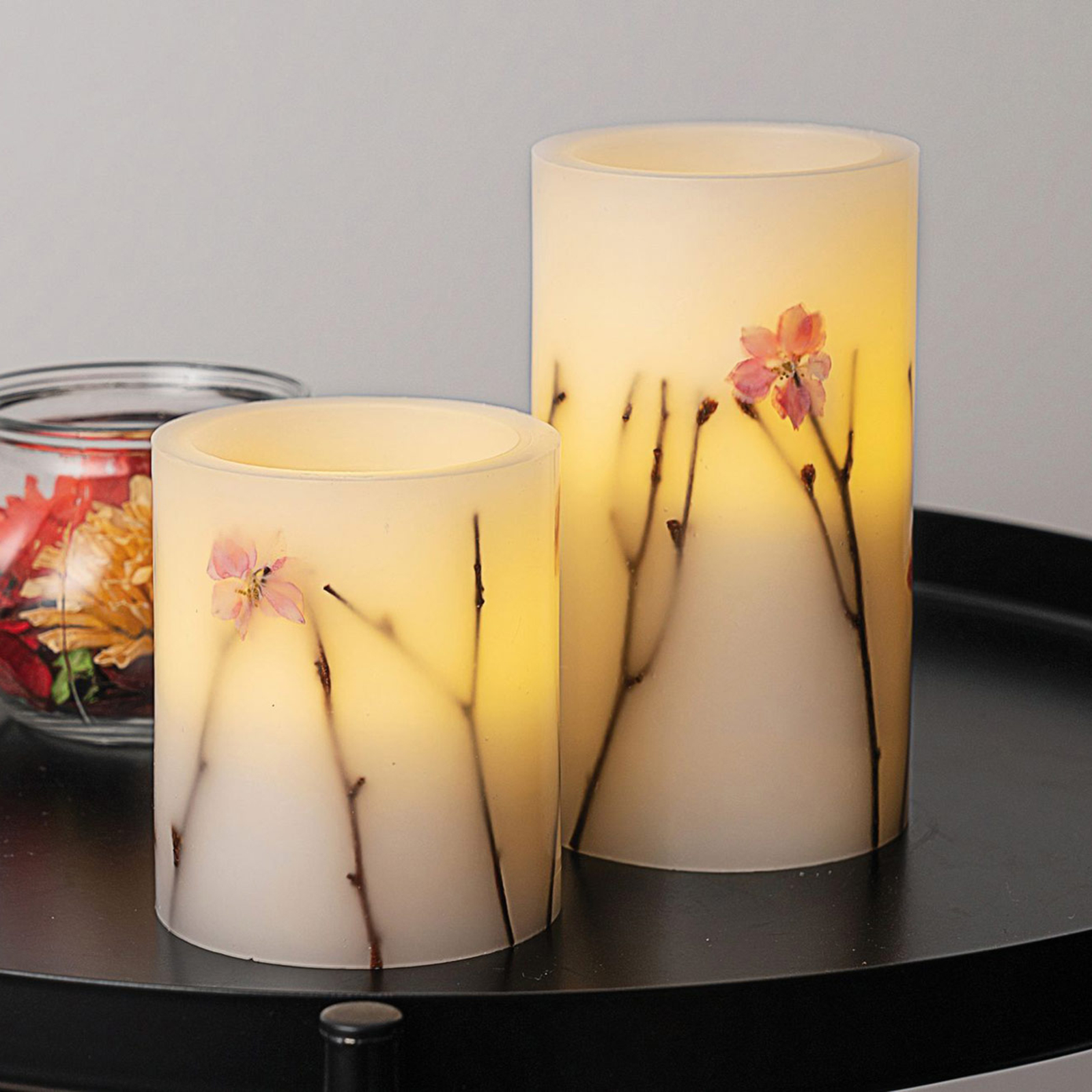 Pauleen Shiny Blossom Candle LED candela set 2x