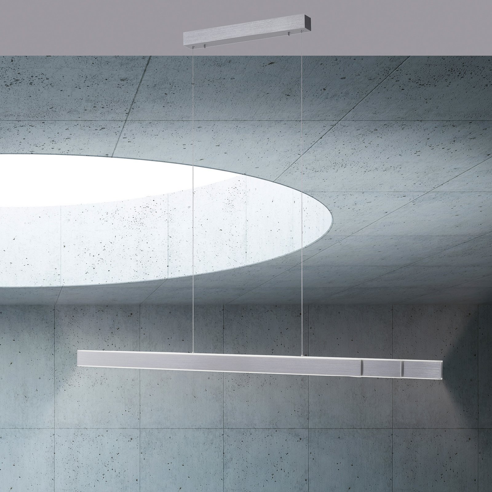 PURE Lume LED-Pendelleuchte aluminium PURE Lume LED-Pendelleuchte aluminium
