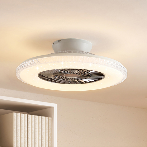 Starluna Ordanio LED-takfläkt med ljus