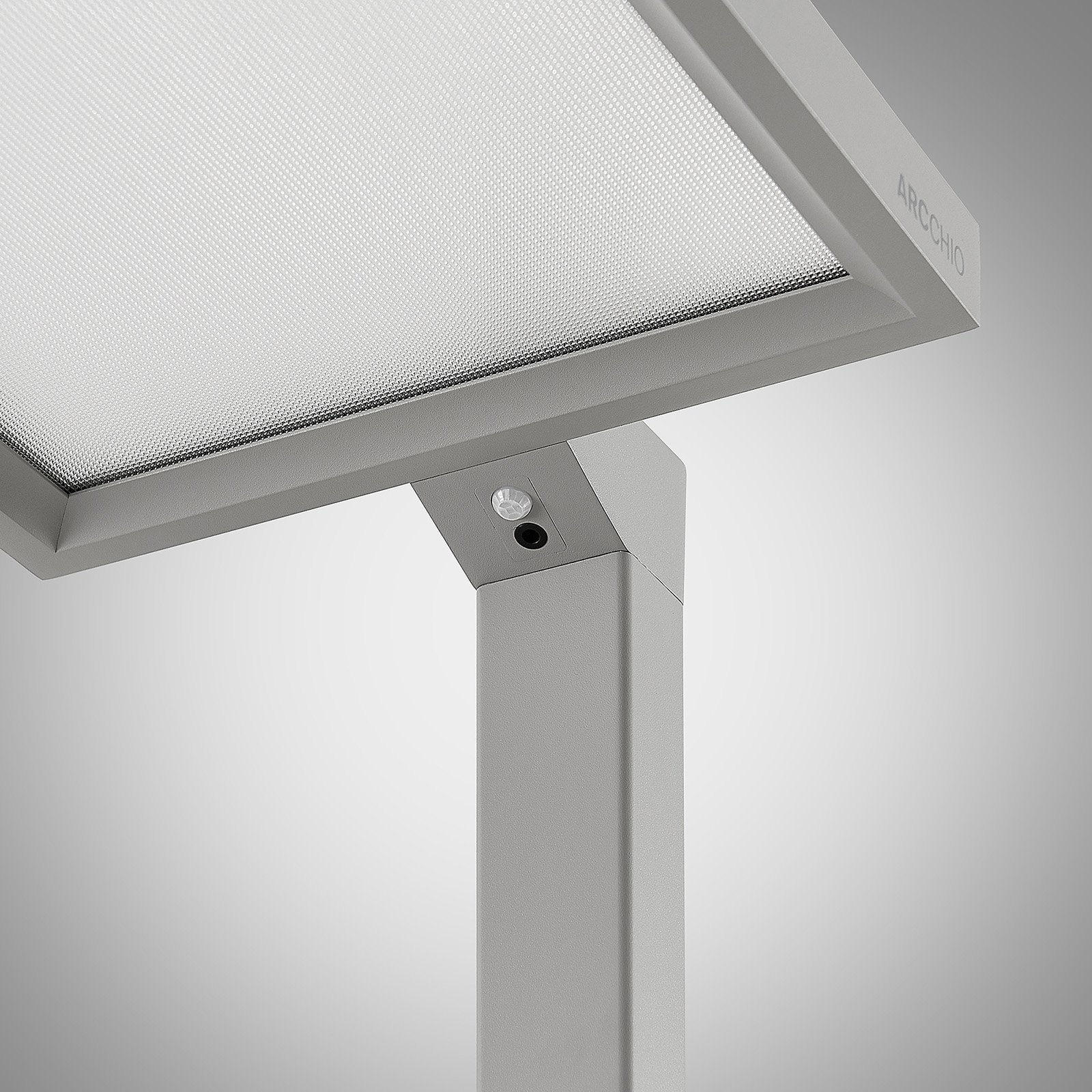 Nelus Vloerlamp w/Sensor Silver - Arcchio