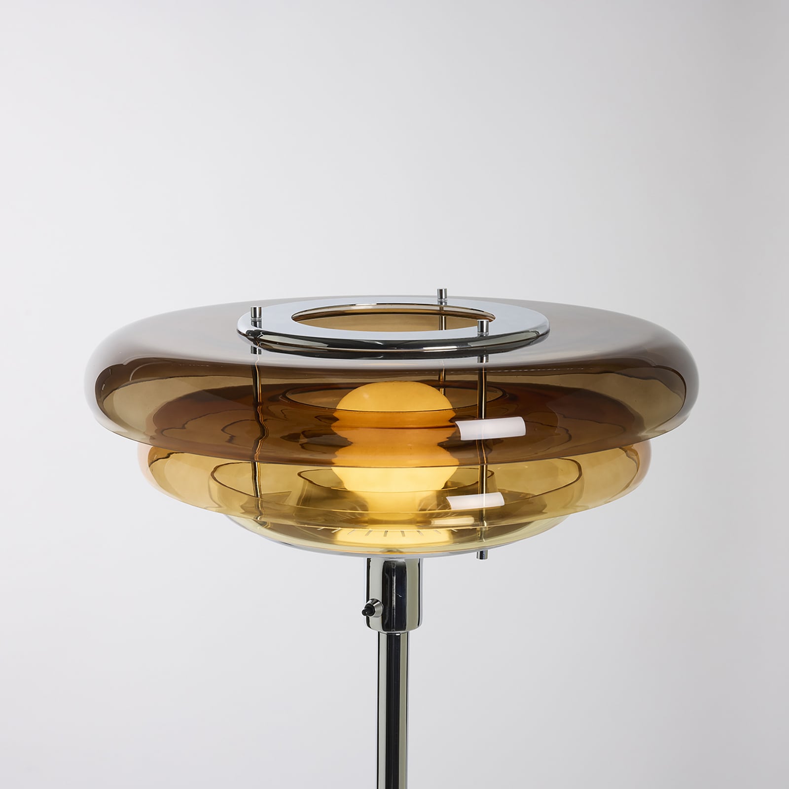 MARKET SET Lattiavalaisin Sunset, meripihka, lasi, E27