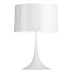 FLOS Spun Light T2 - lámpara de mesa blanca