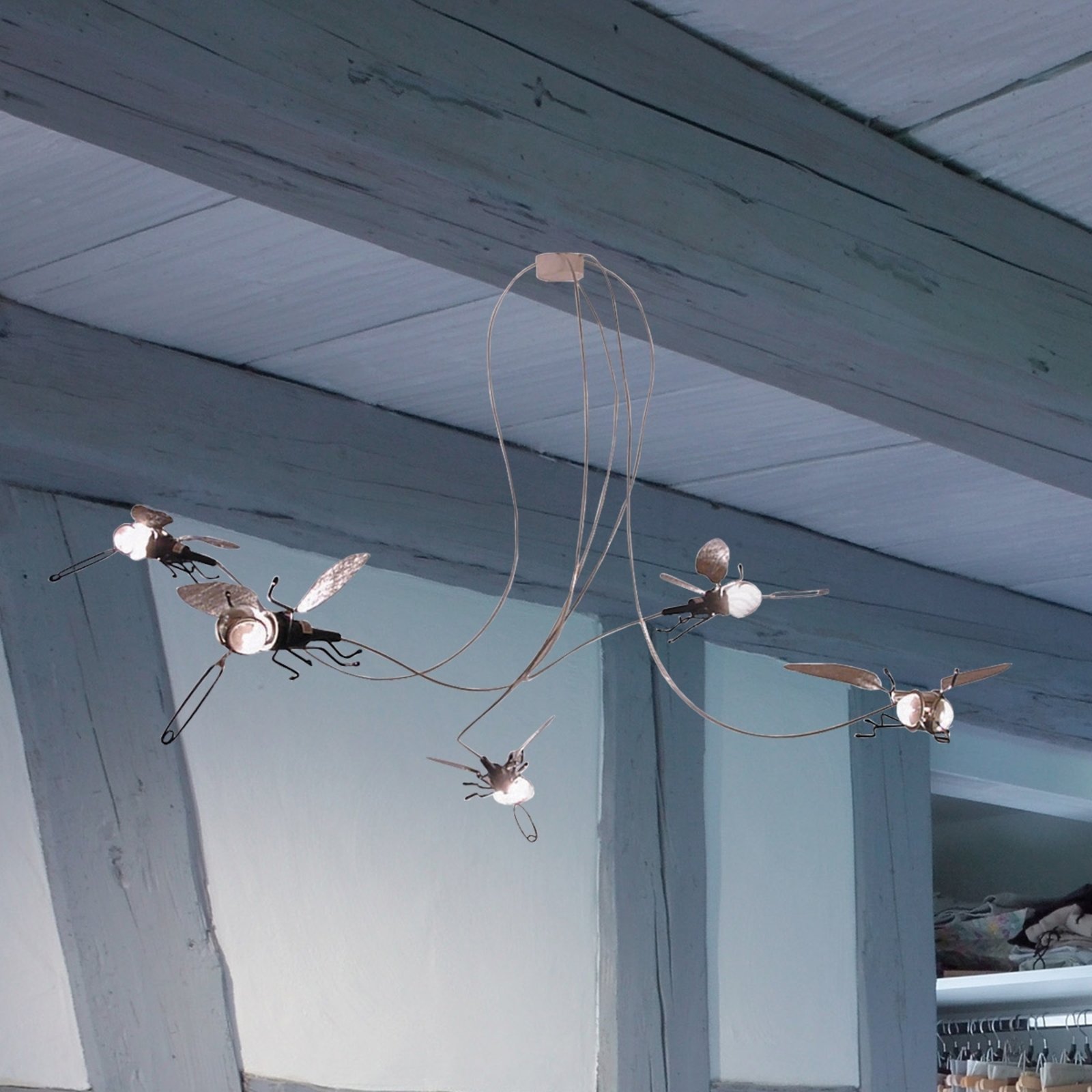 OLIGO Famille Filou - Дизайнерска лампа за таван, 5fl.