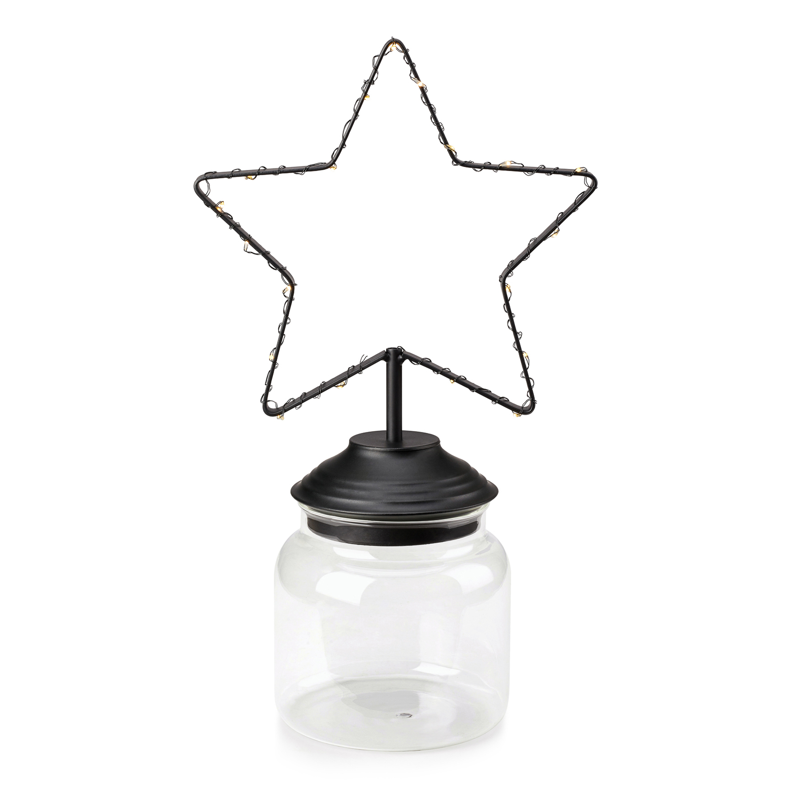 LED dekorativní hvězda Sweetie baterie a časovač