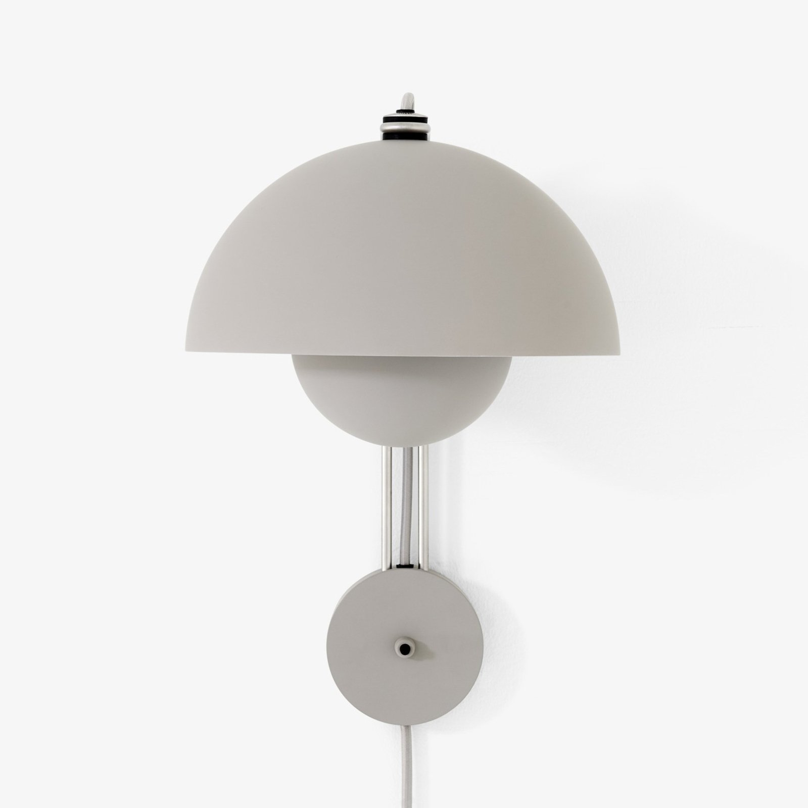 Flowerpot VP8 Wandleuchte Matt Light Grey - &Tradition