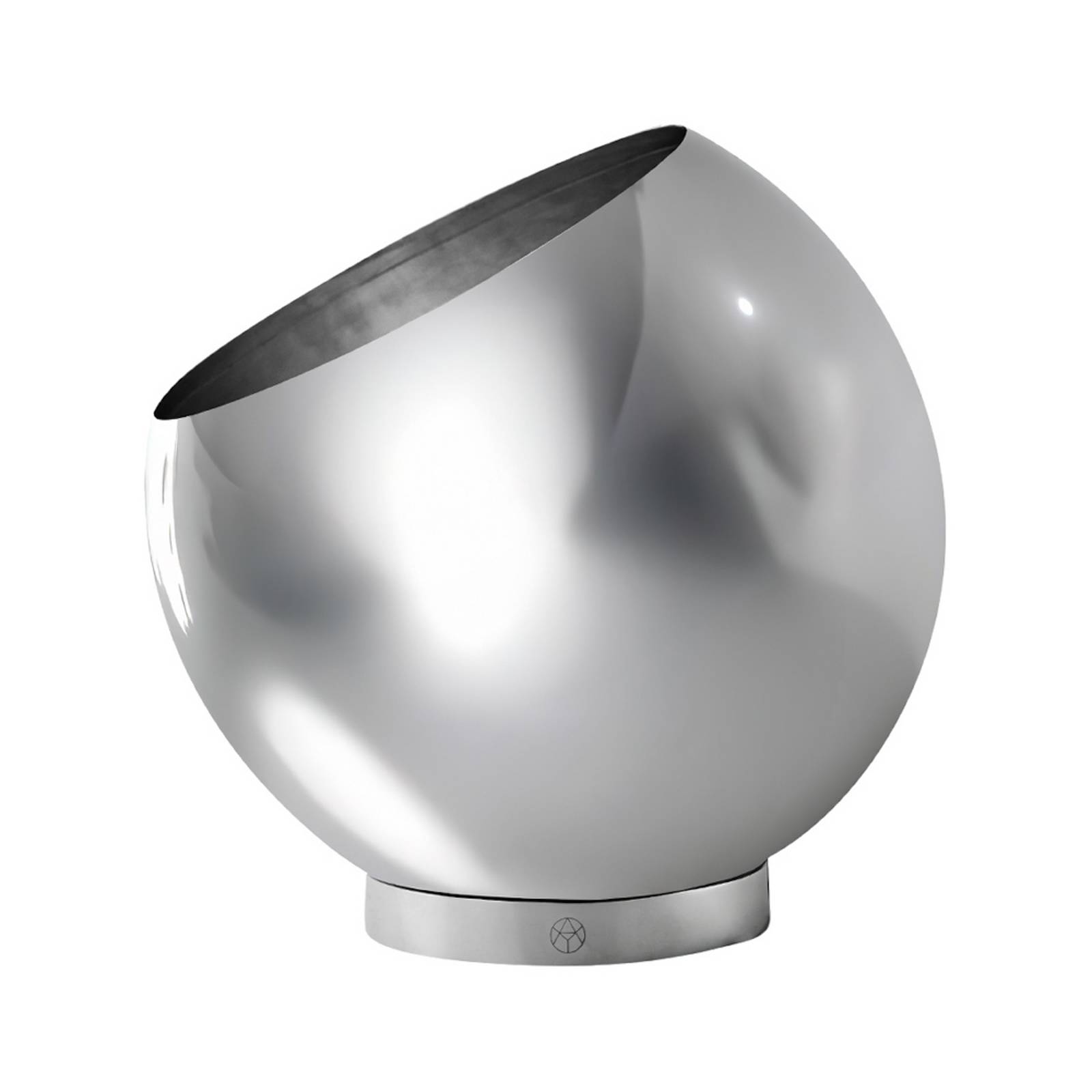 AYTM Blumentopf Globe, Ø 30 cm, silber, Edelstahl günstig online kaufen