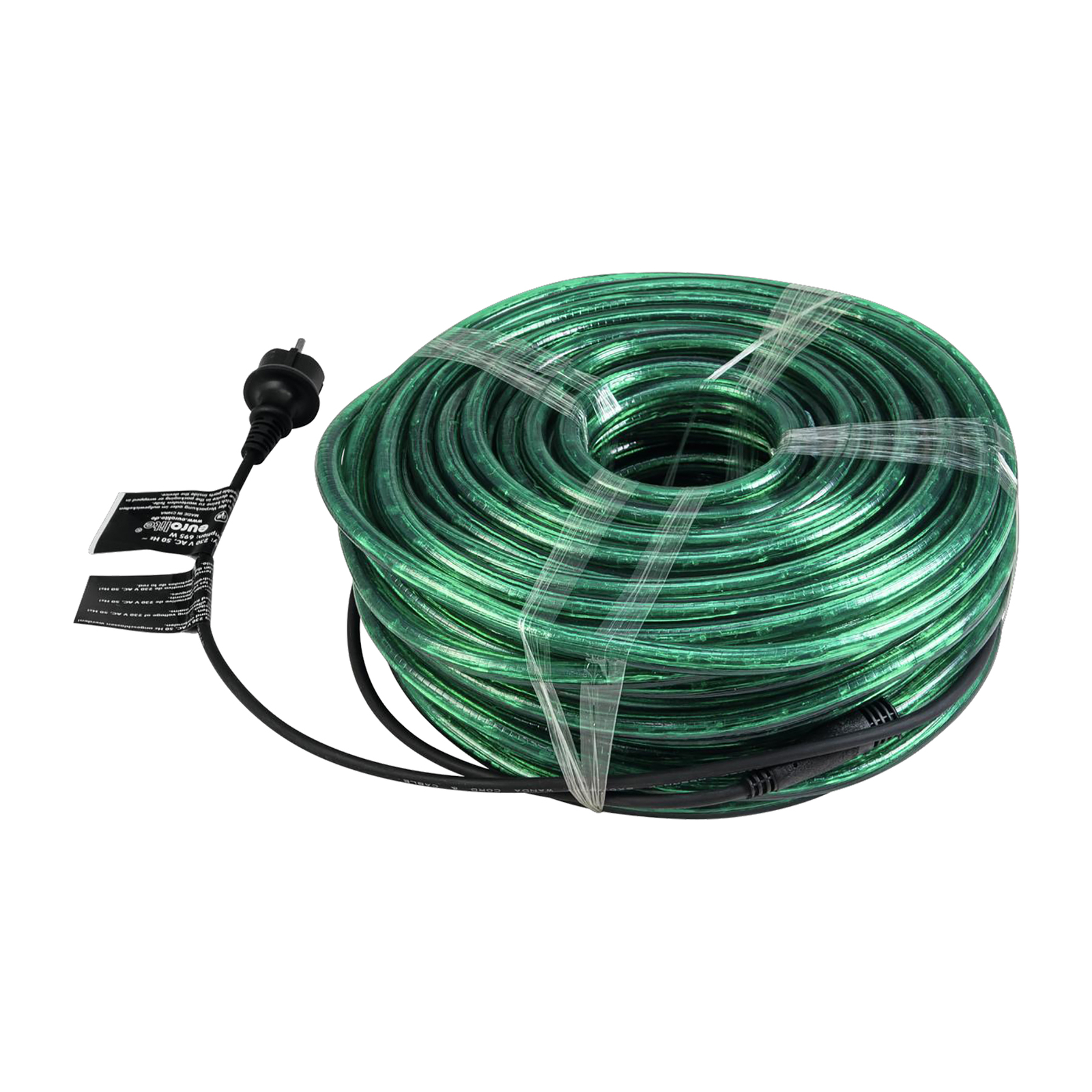 EUROLITE Rubberlight RL1 rope light green 44 m