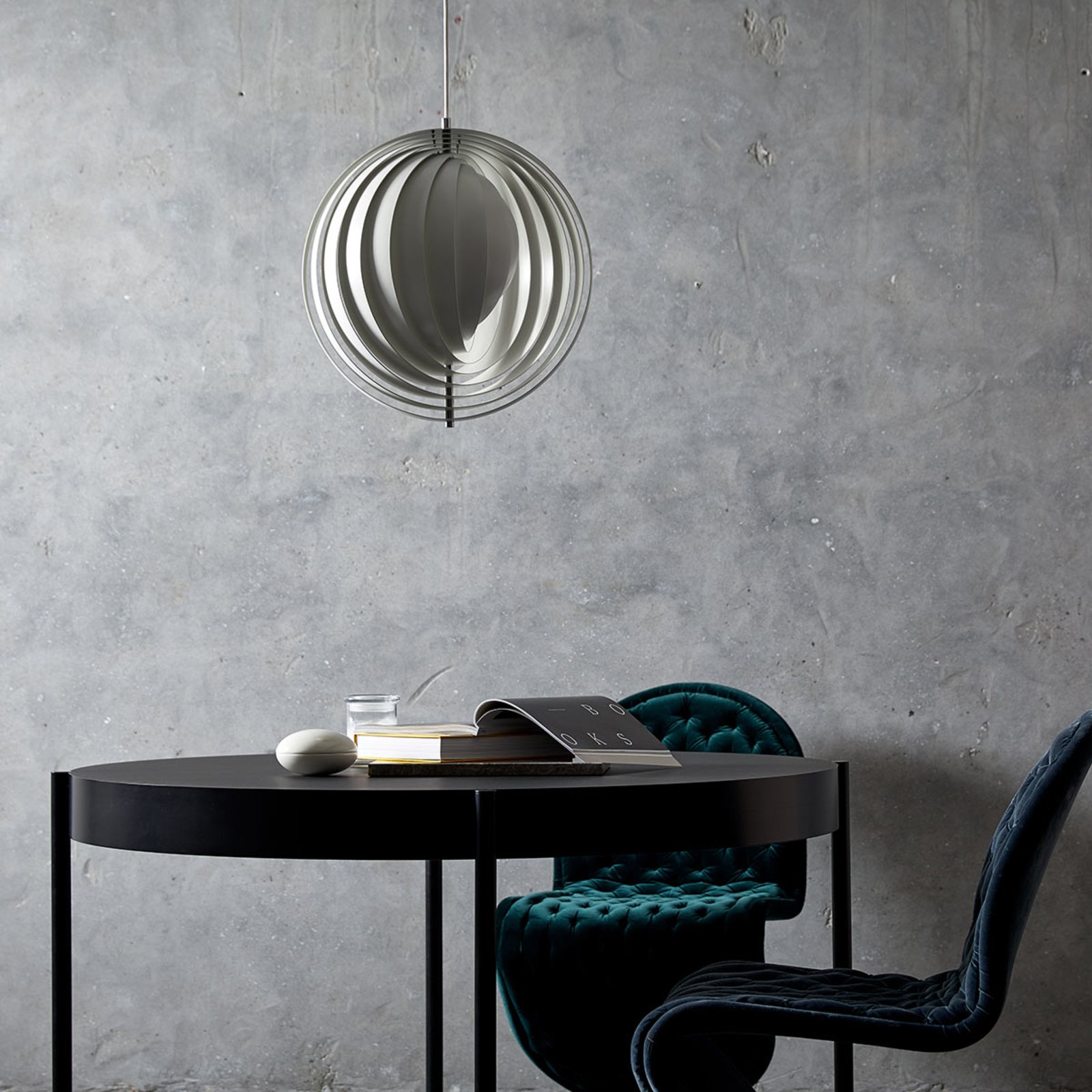 Moon Suspension Ø44,5 Blanc - Verpan