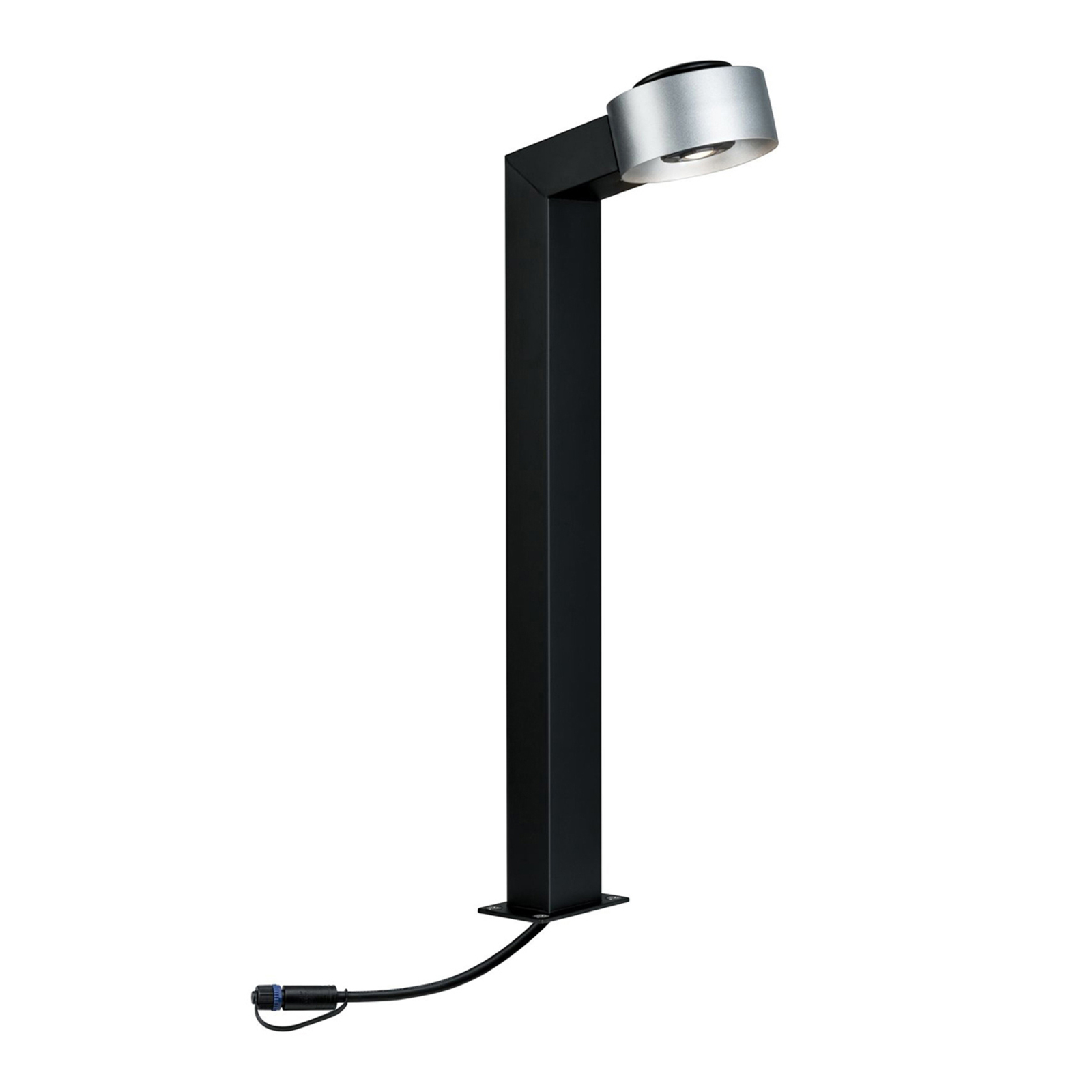 Paulmann Plug & Shine Cone pillar light 59 cm 90°, aluminium, 4.3 W, energy efficiency: A+, W: 11 cm, H: 59.2 cm