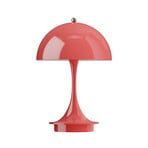 Panthella 160 Portable Table Lamp V3 Opaque Coral - Louis Poulsen