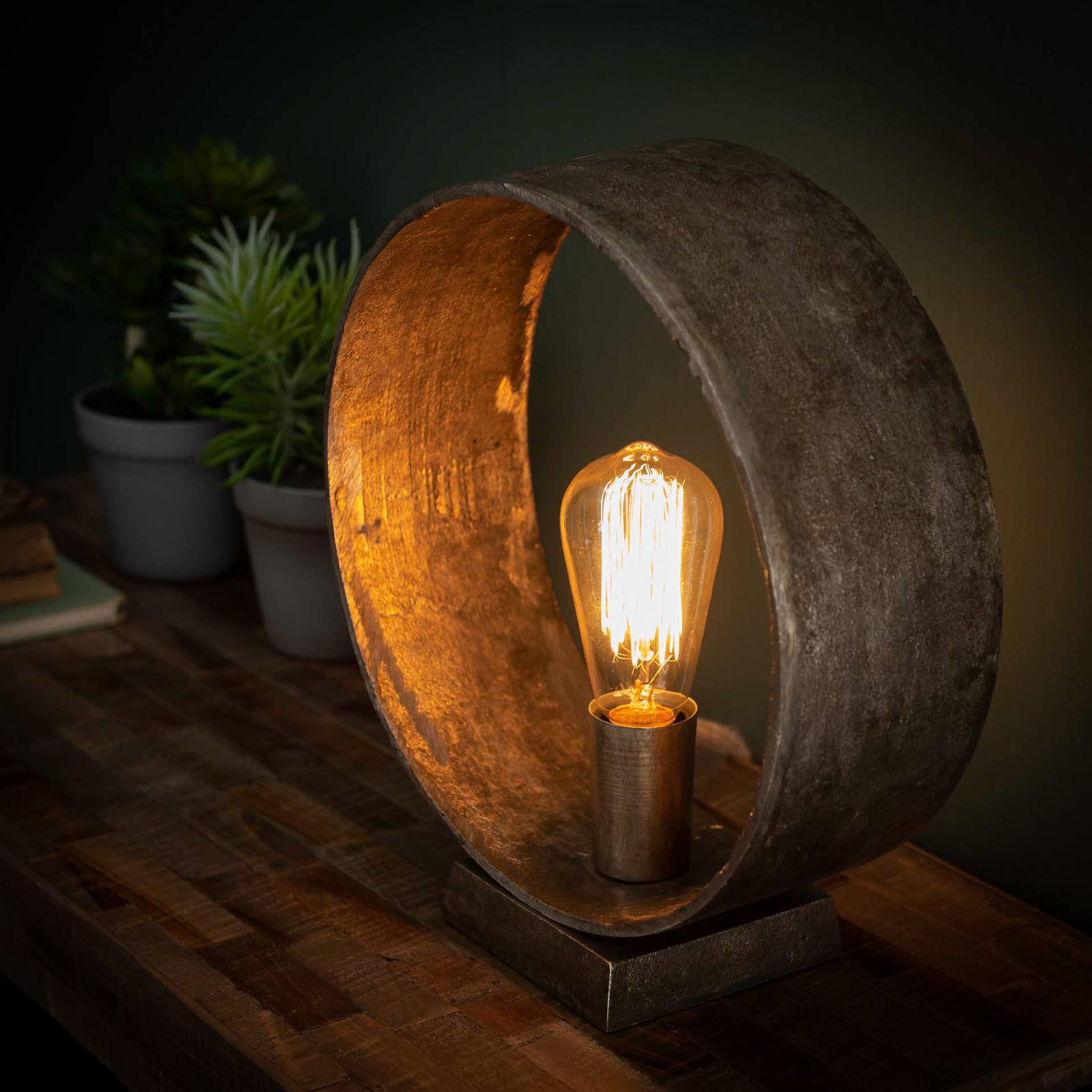 E-shop Stolová lampa Roxton, výška 32 cm, 1-plameňová