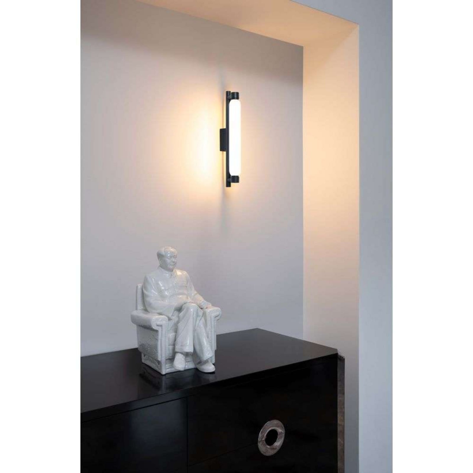 La Roche Wandleuchte 2700K Matt Black Nemo Lighting - Wohnzimmer