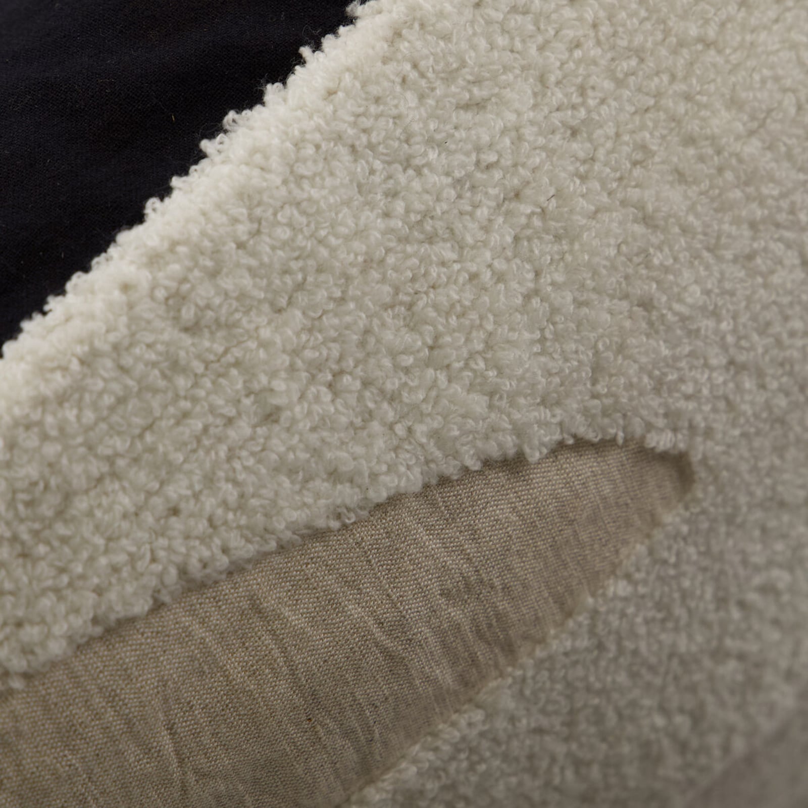 Fodera per cuscino HDFly, crema/bianco, 50 x 50 cm - House Doctor