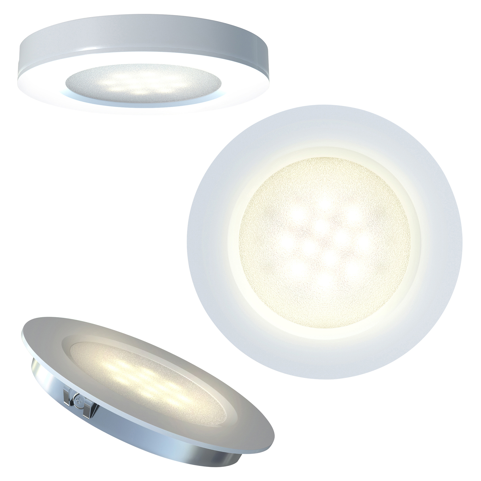 Innr Puck Light LED-Einbaulampe, 3er Packung