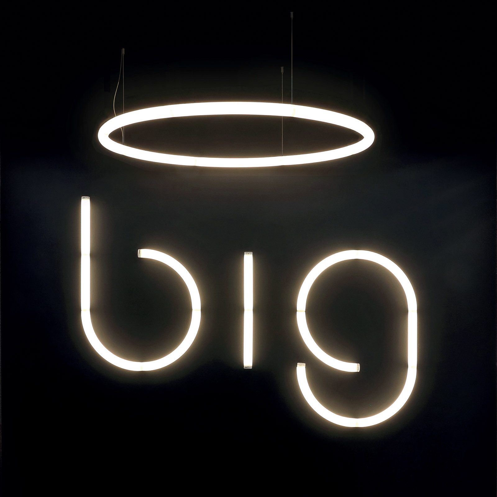 Artemide Alphabet of light circular Hängelampe