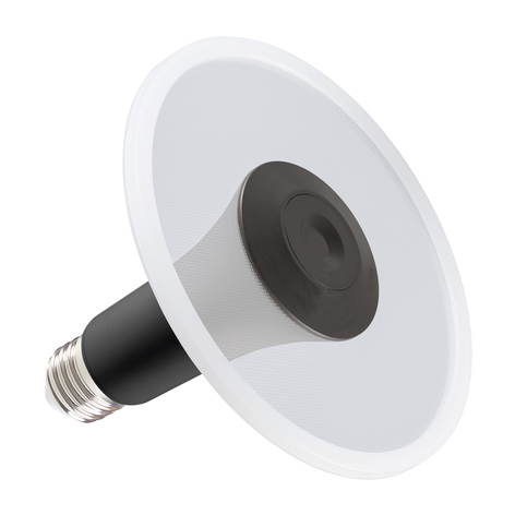 LED-Lampe E27 ToLEDo Radiance schwarz 11,5W 2.700K