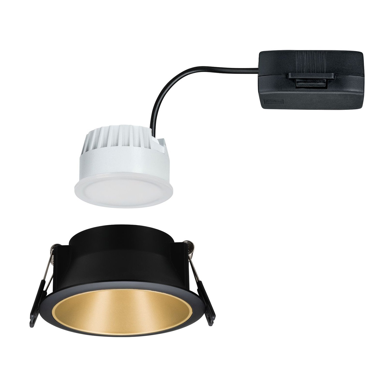 Paulmann Cole LED spotlight in elegant gold look