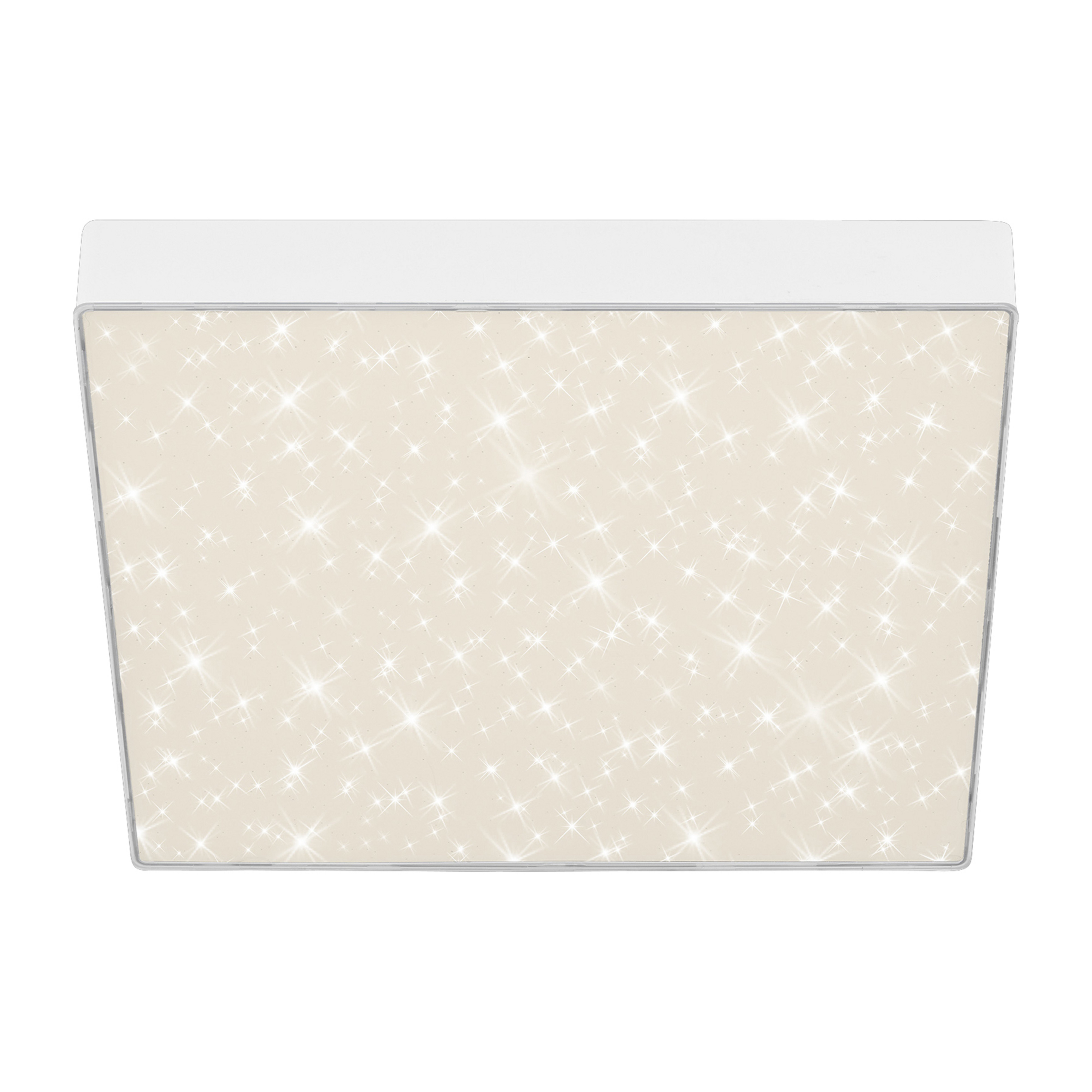 Plafonnier LED Flame Star 840 28,7x28,7 cm blanc
