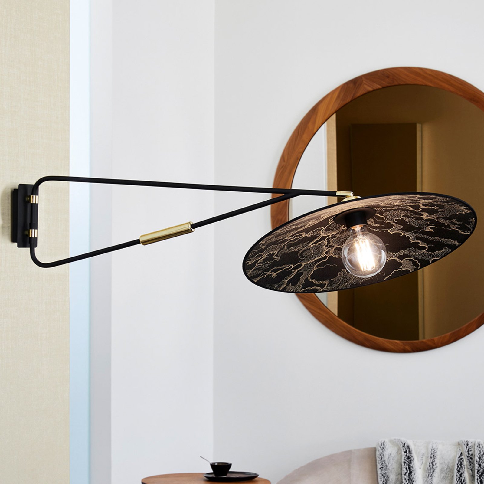 MARKET SET Gatsby wall lamp, pivotable