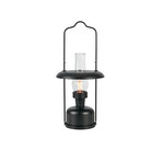 Markslöjd LED battery-powered table lamp Fanos, black, dimmable, IP44