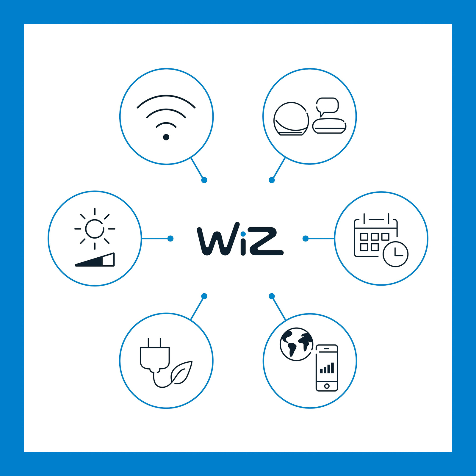 Hero Portable Tischleuchte RGB White - WiZ