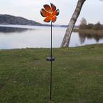 Lampe solaire LED Melilla, fleur