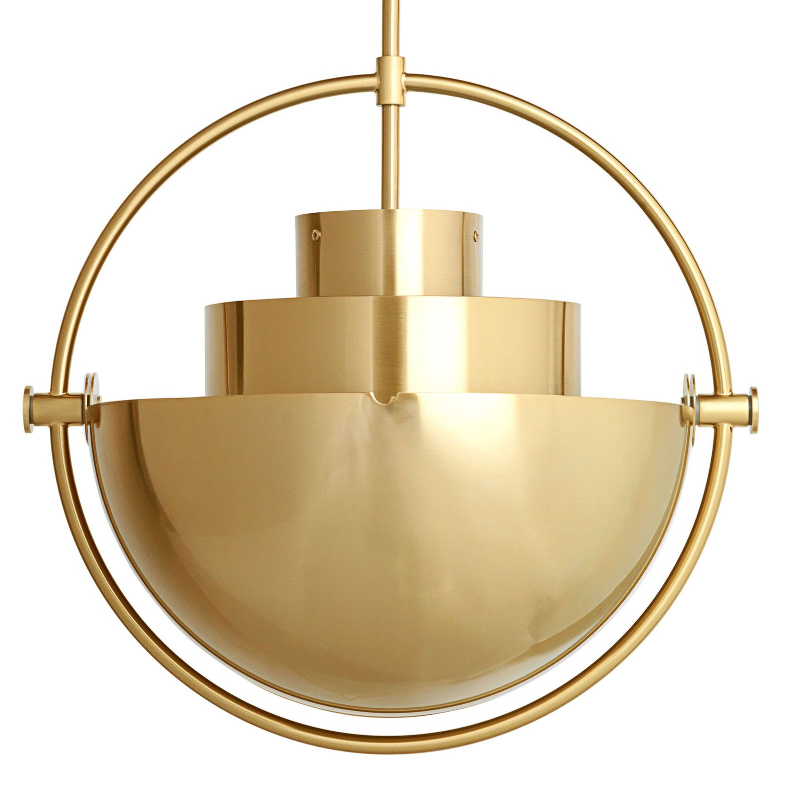 Multi-Lite Závěsné Světlo ø36 Brass/Brass - GUBI