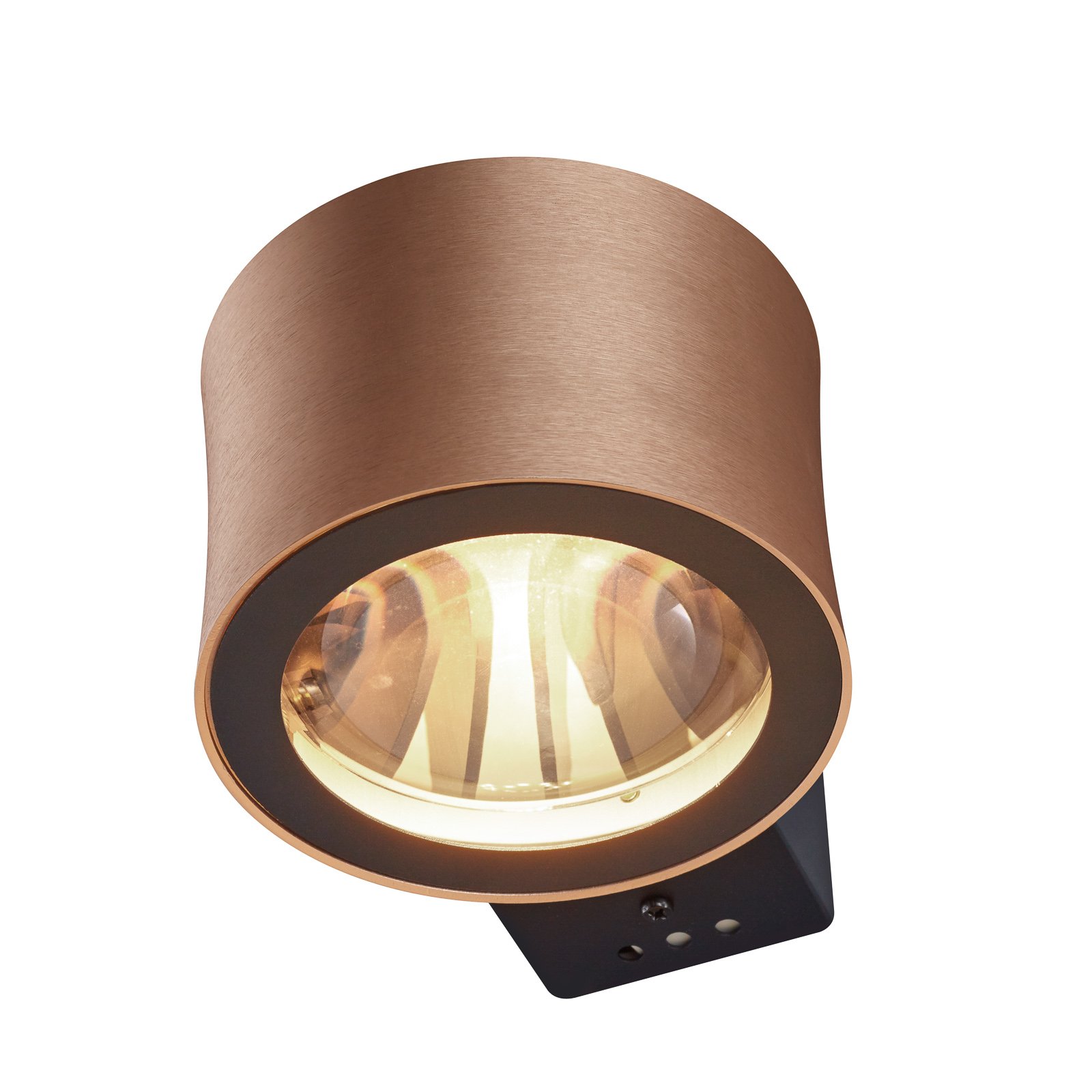 BANKAMP Impulse LED wall light rose gold